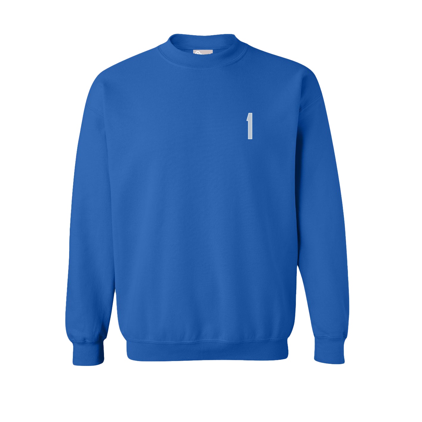 Fleece Crew — Front Shirsy in Royal