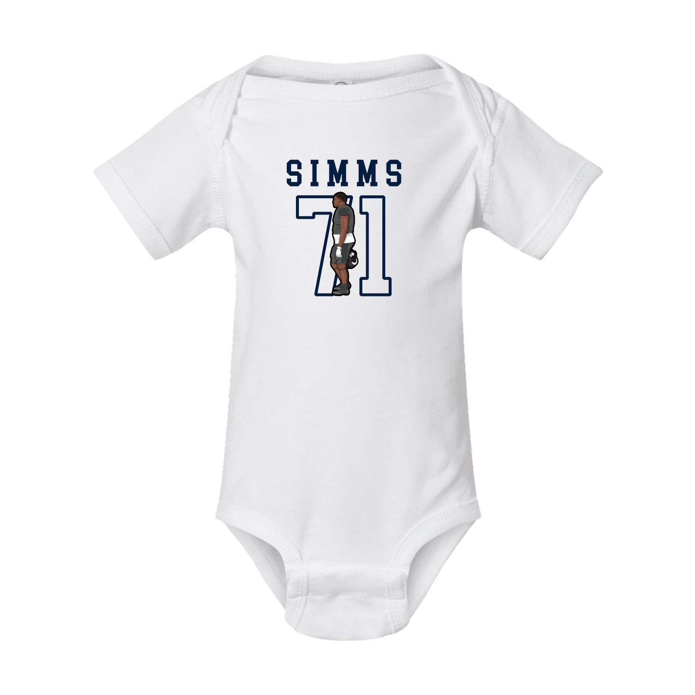 Baby Onesie — Shirsey in White