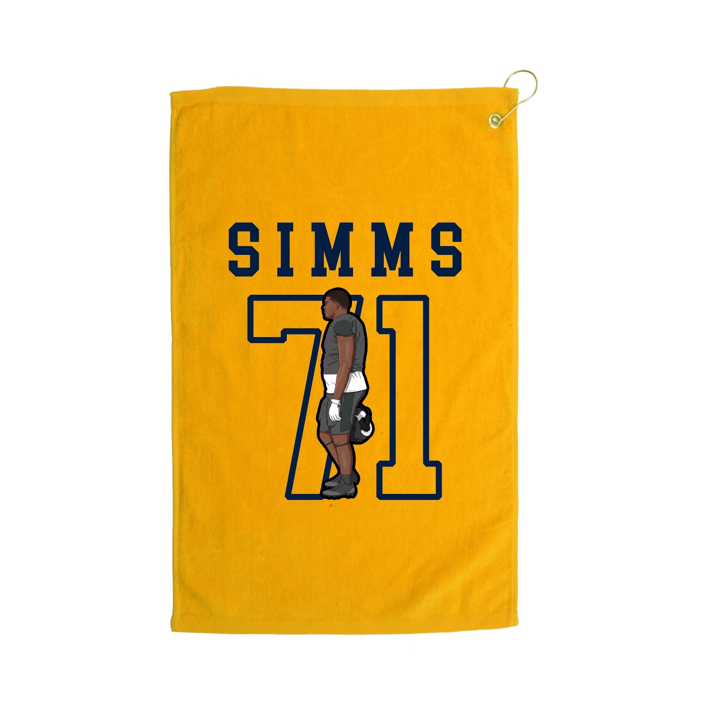 Golf Towel — Shirsey in Gold