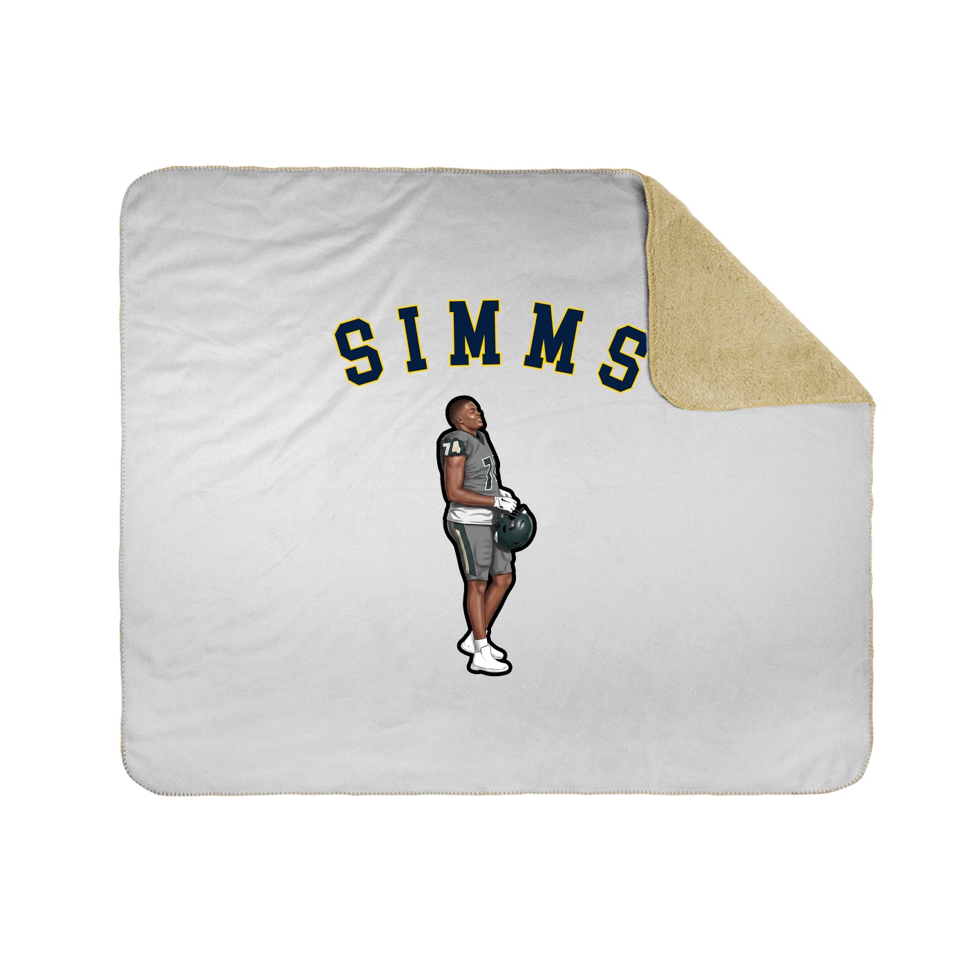 Throw Blanket — Shirsey Arch in White