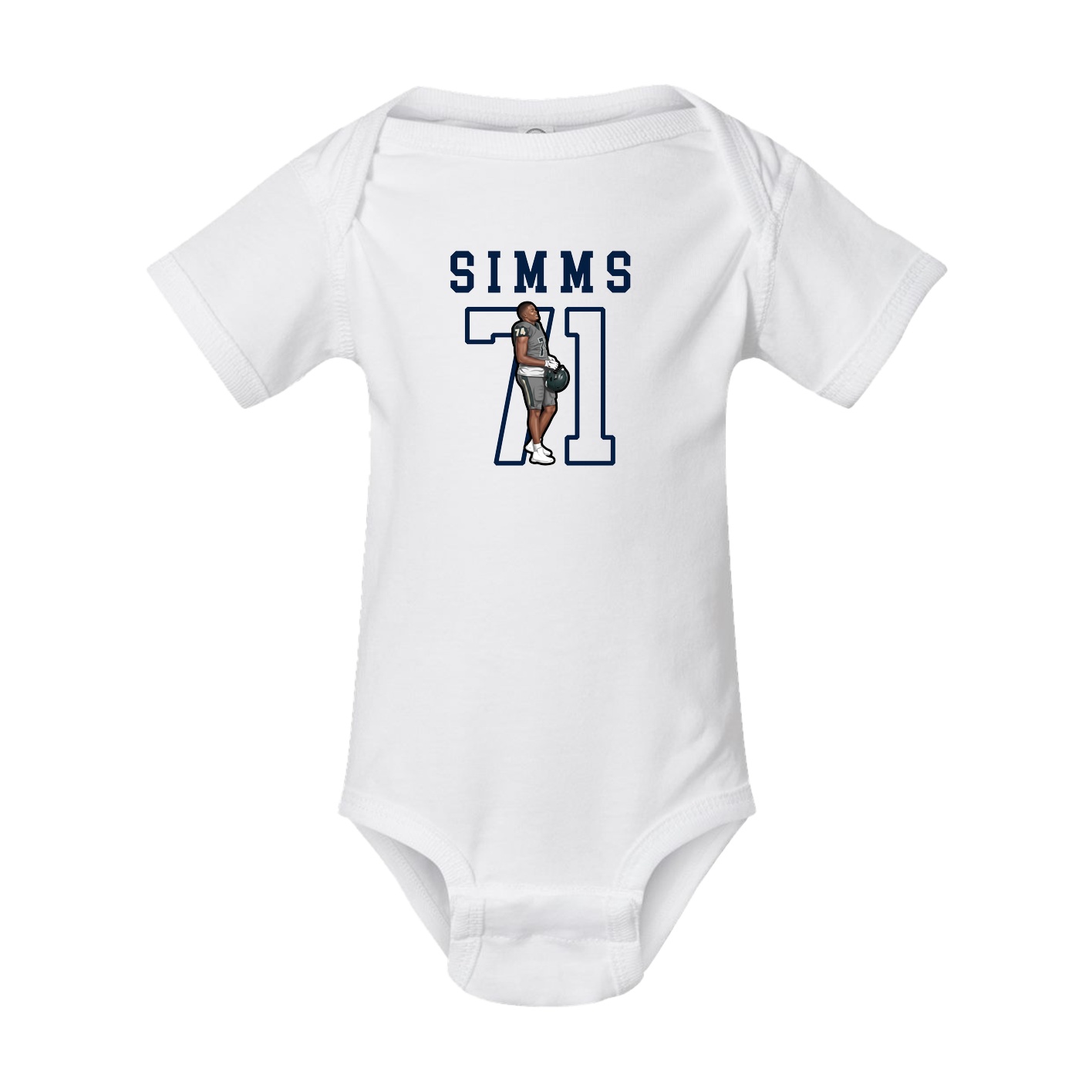 Baby Onesie — Shirsey in White