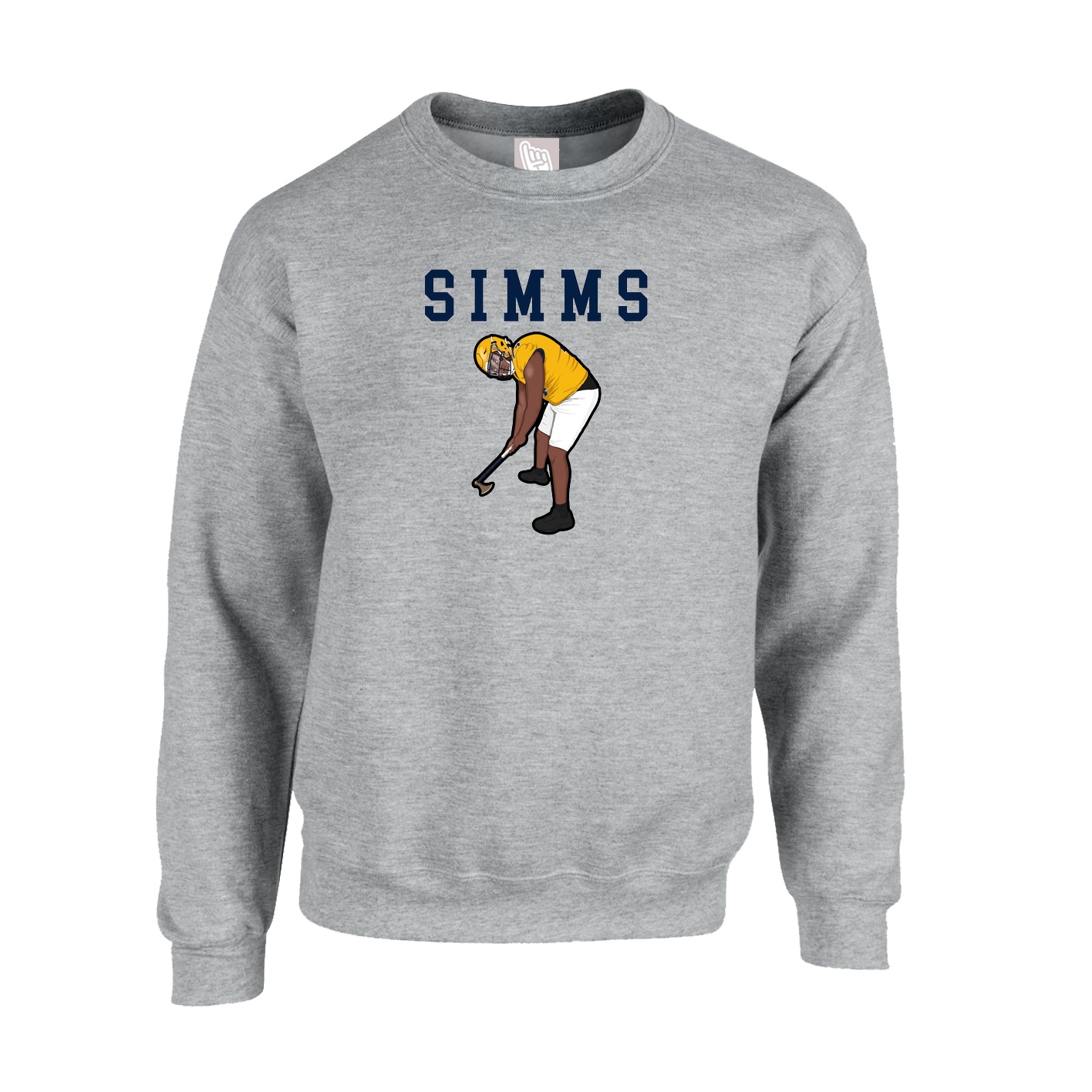 Fleece Crew — Shirsey in Grey