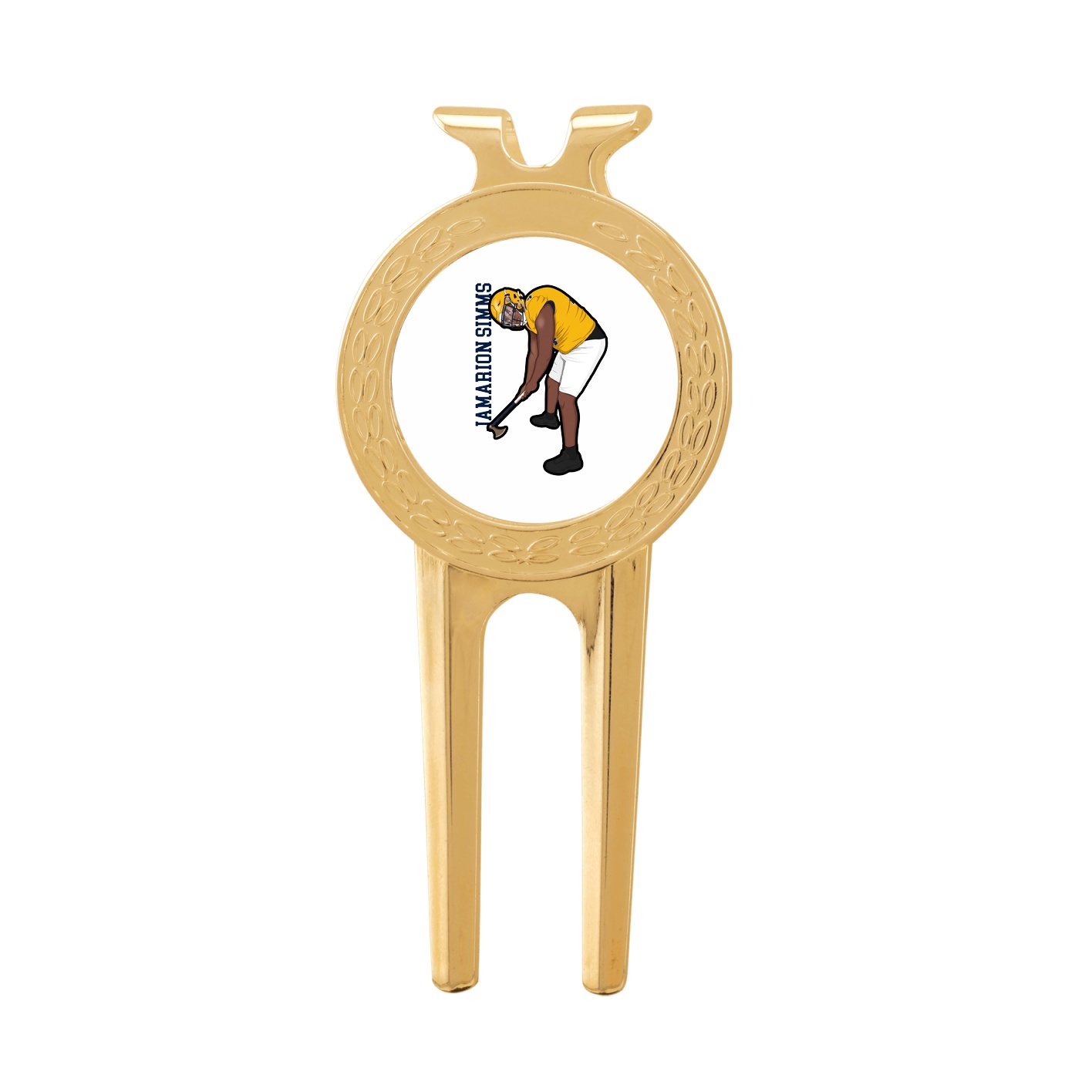 Divot Tool with Ball Marker — Name Vertical in Classic
