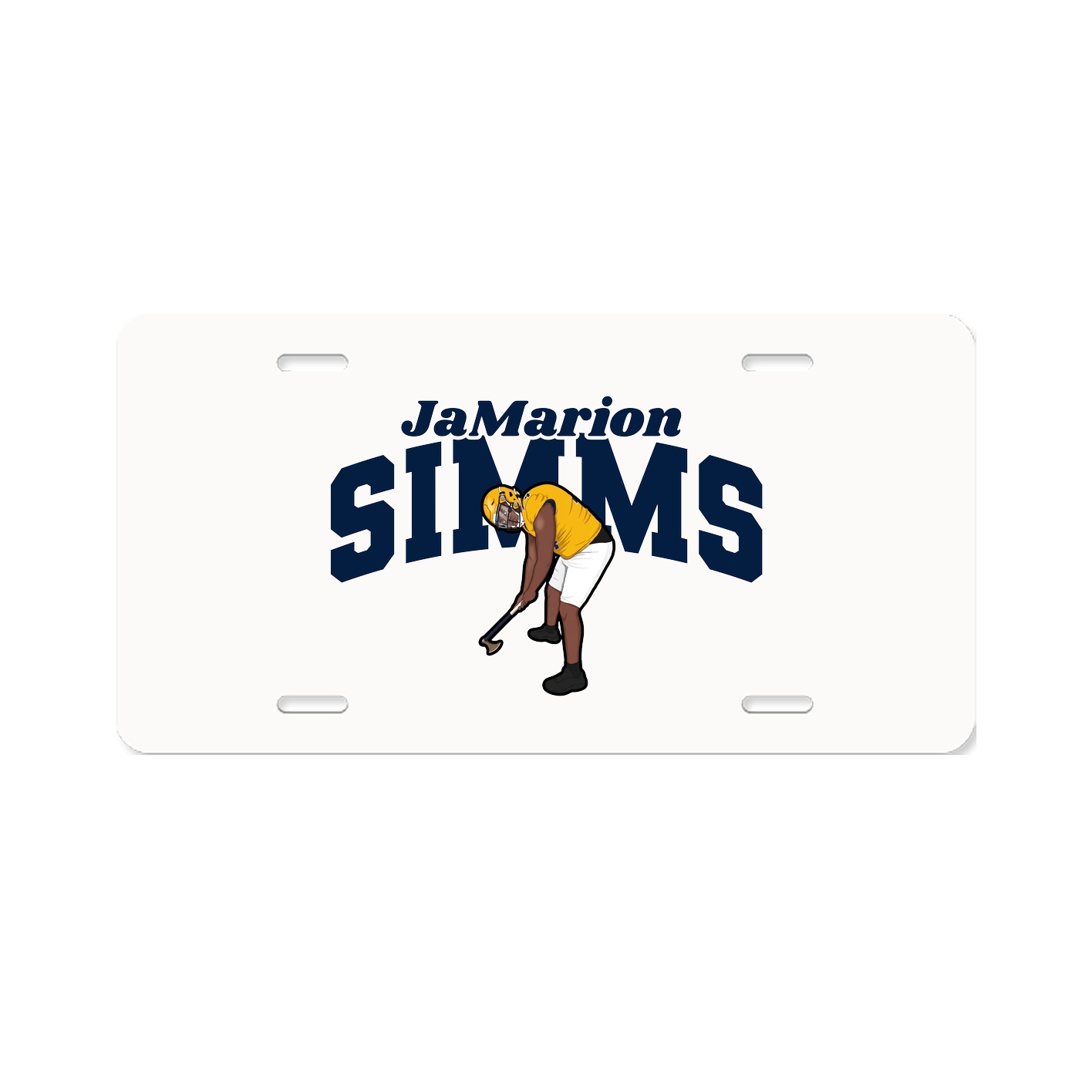 License Plate — Signature Arch in Classic