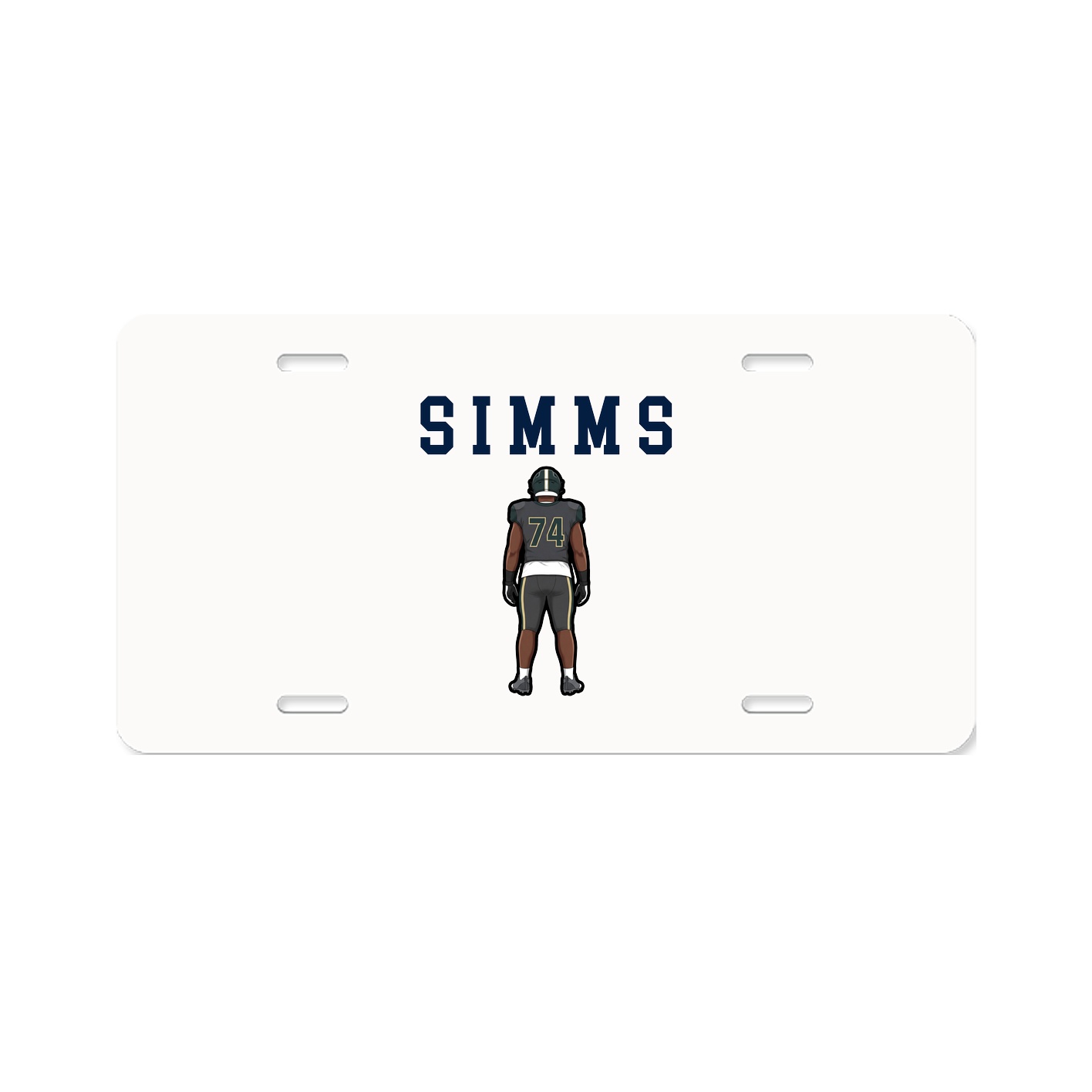 License Plate — Shirsey in Classic