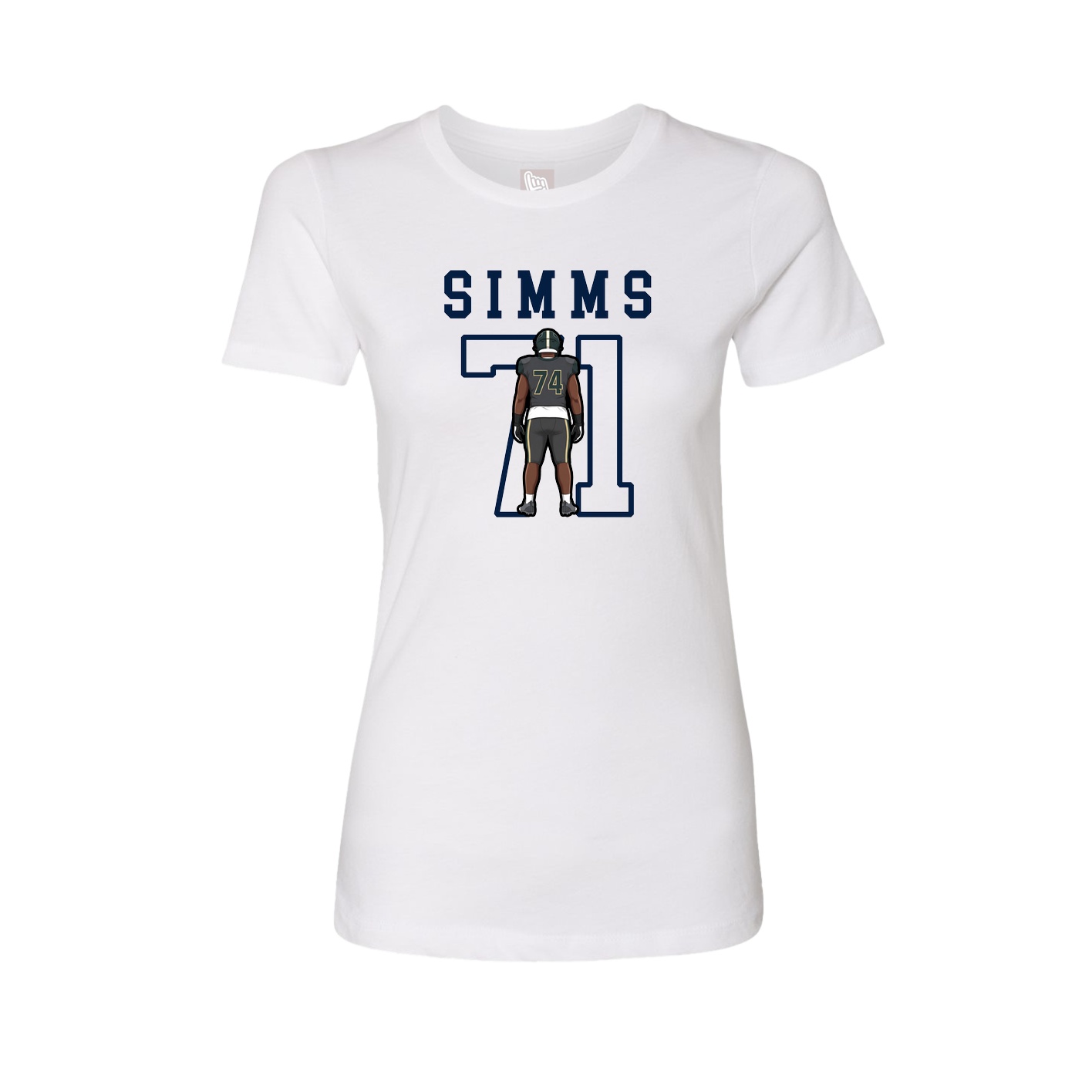 Fitted Women's Tee — Shirsey in White