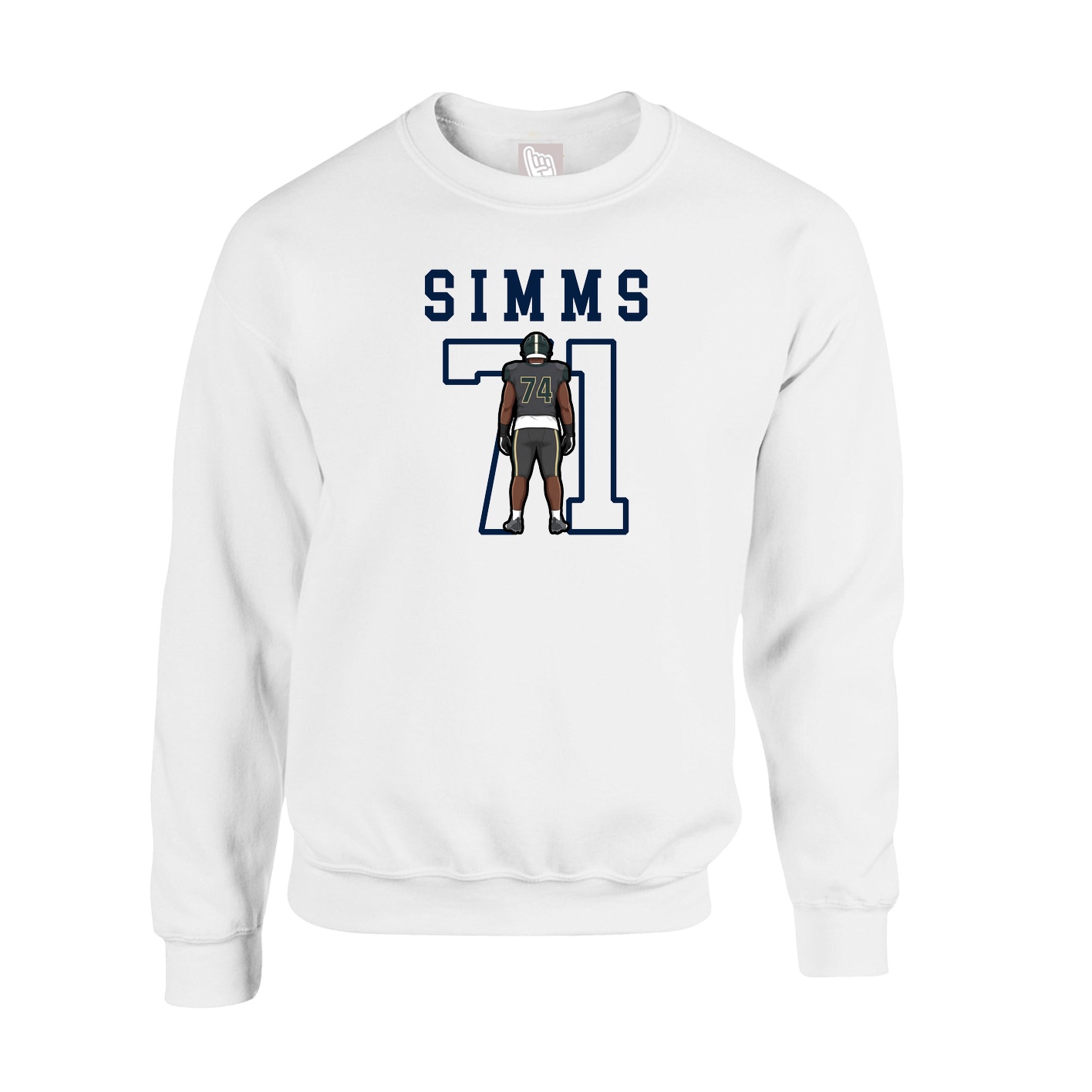 Fleece Crew — Shirsey in White
