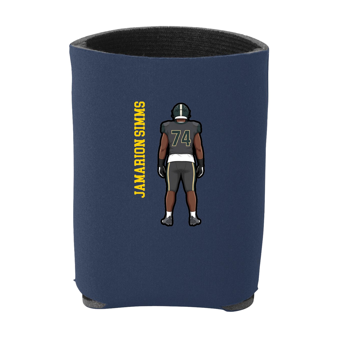 Can Holder — Name Vertical in Navy