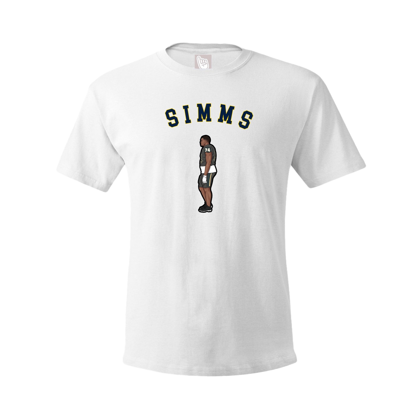 Tee — Shirsey Arch in White