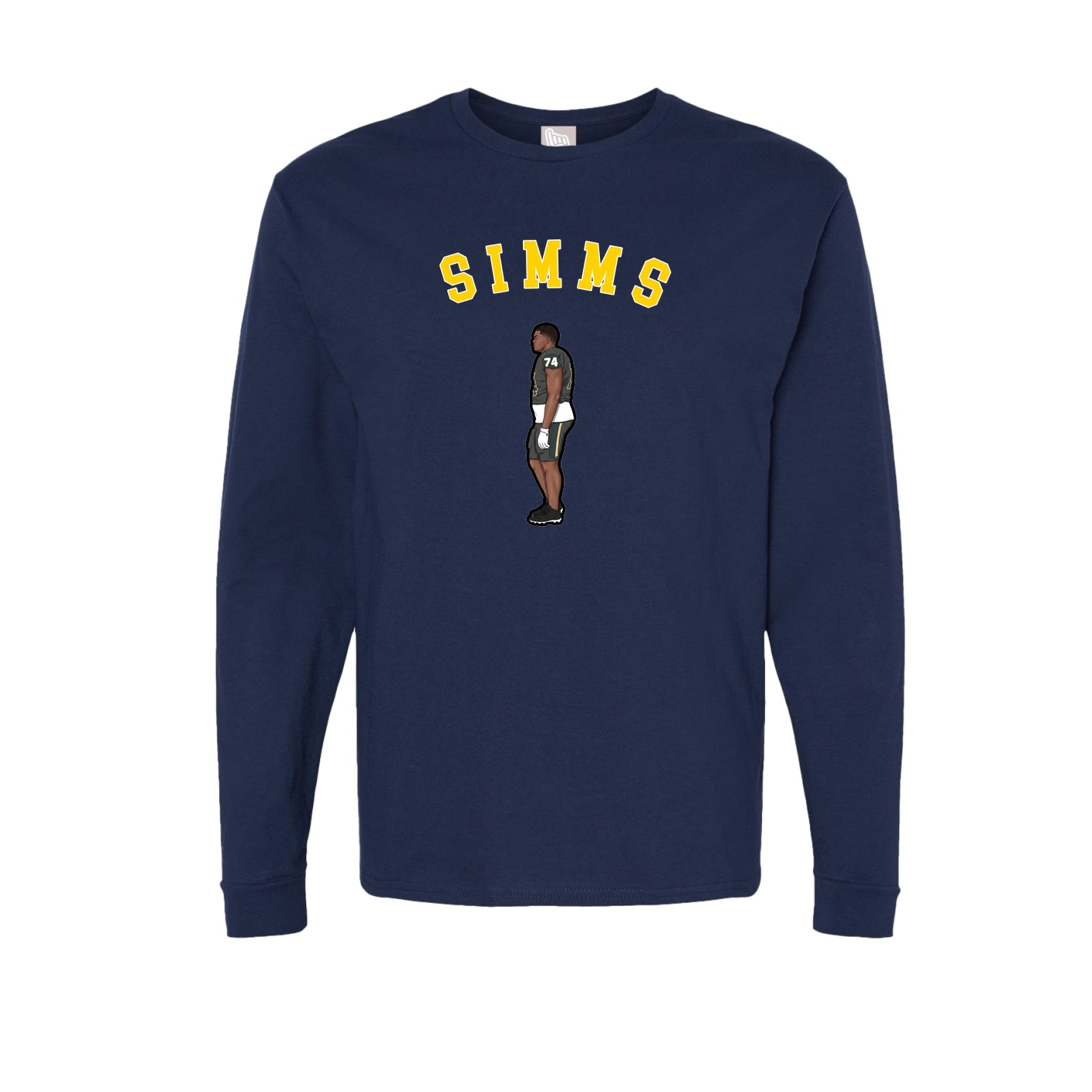 Long Sleeve Tee — Shirsey Arch in Navy
