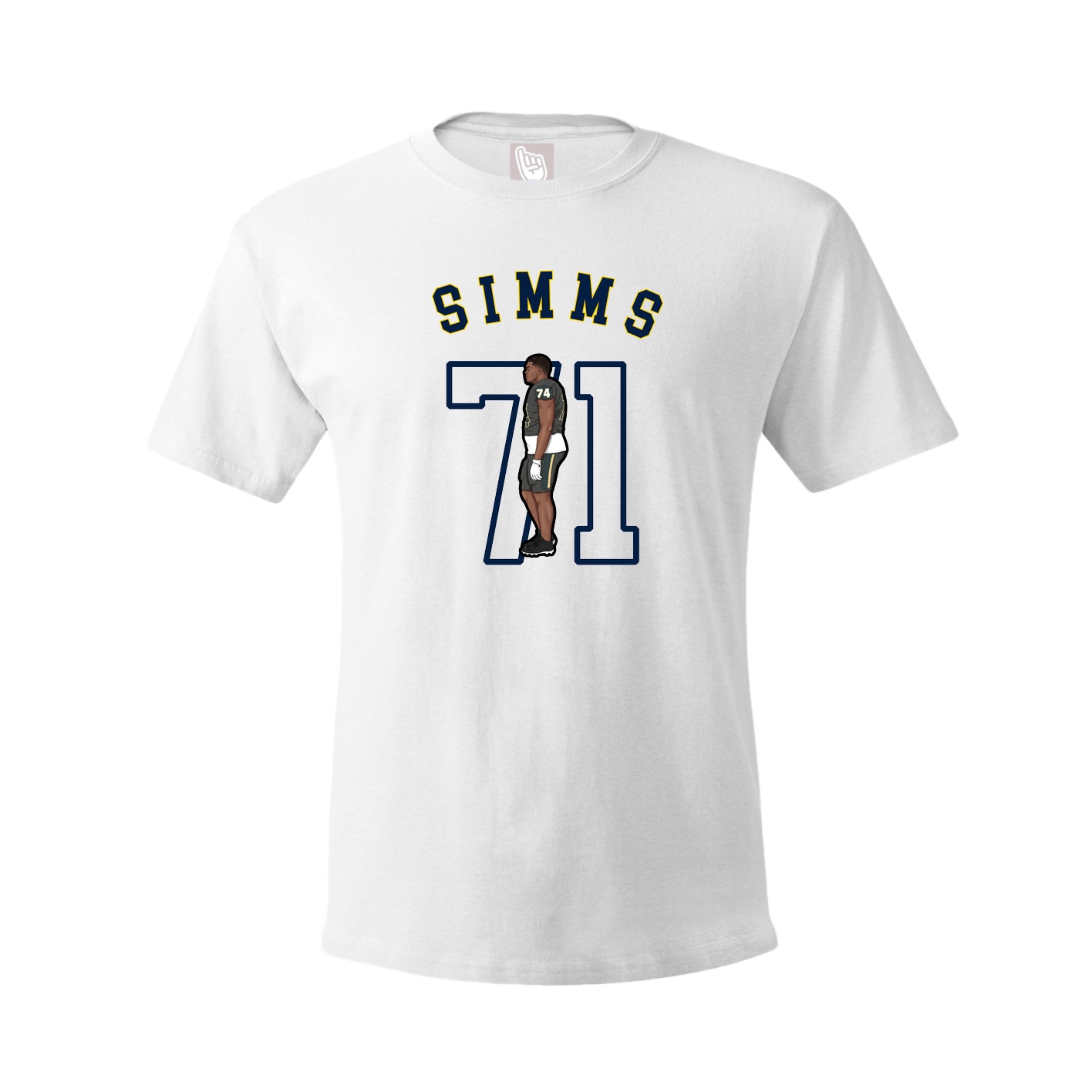 Youth Tee — Shirsey Arch in White