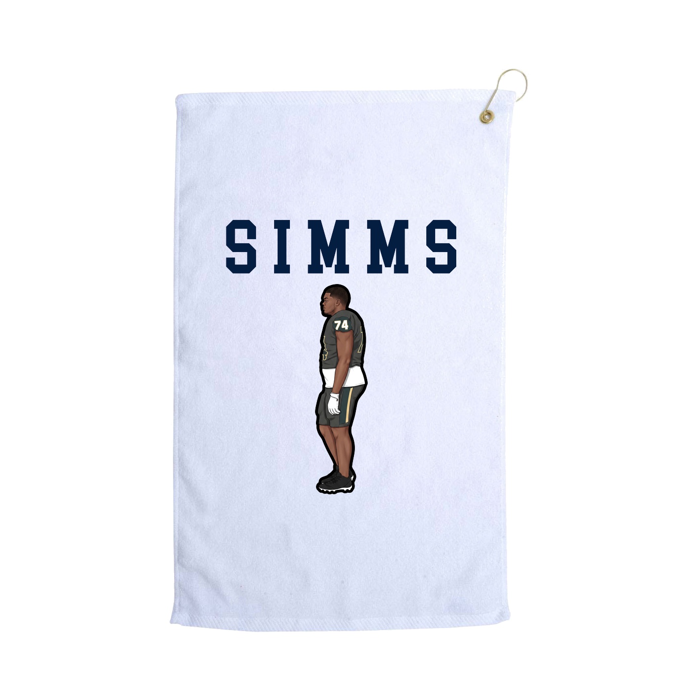 Golf Towel — Shirsey in White