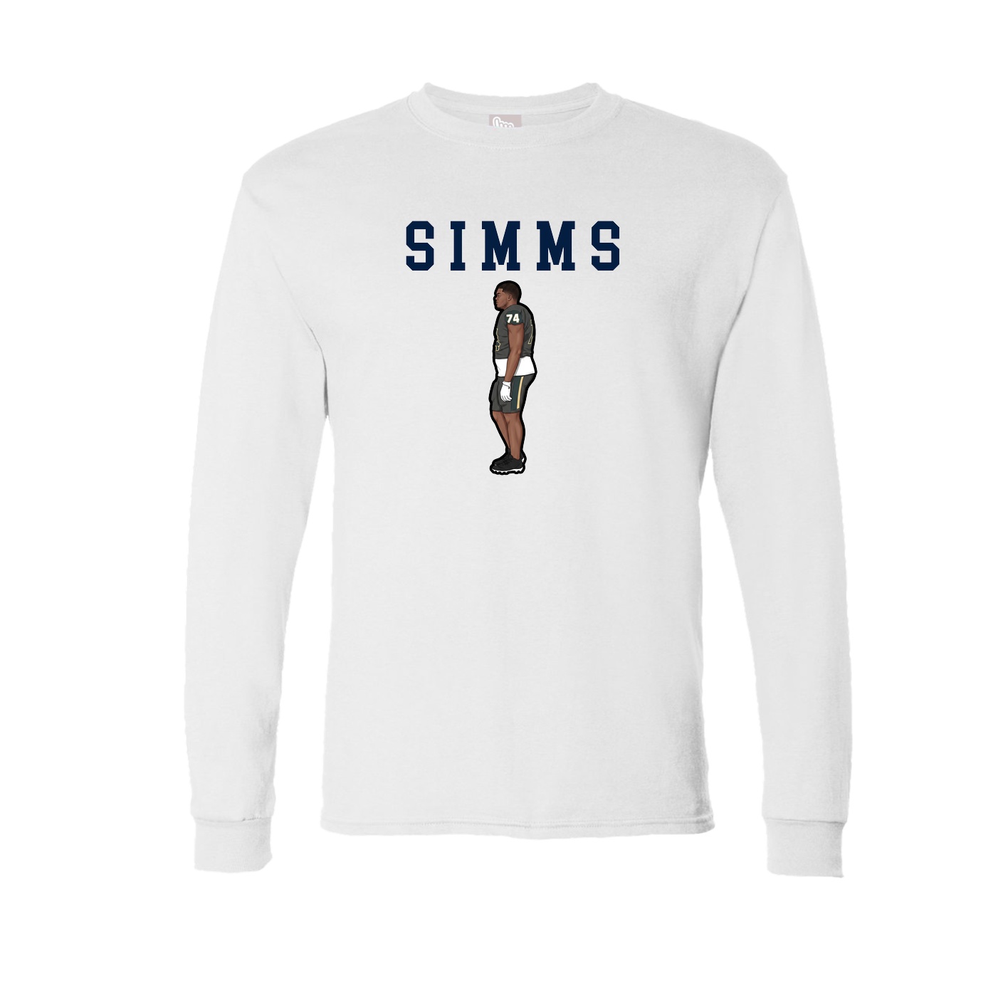 Long Sleeve Tee — Shirsey in White