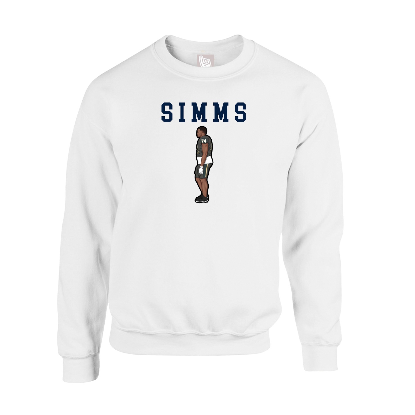 Fleece Crew — Shirsey in White