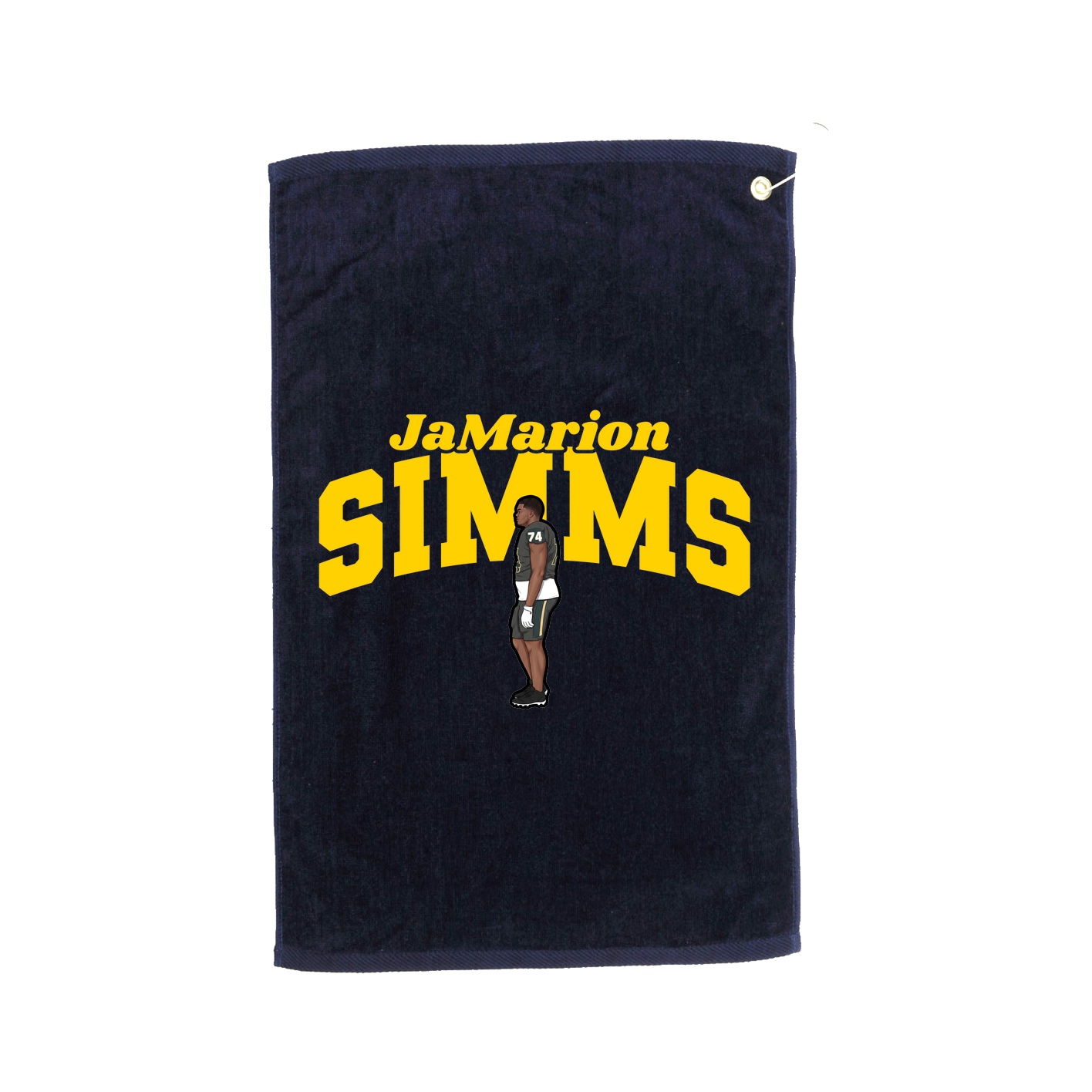 Golf Towel — Signature Arch in Navy