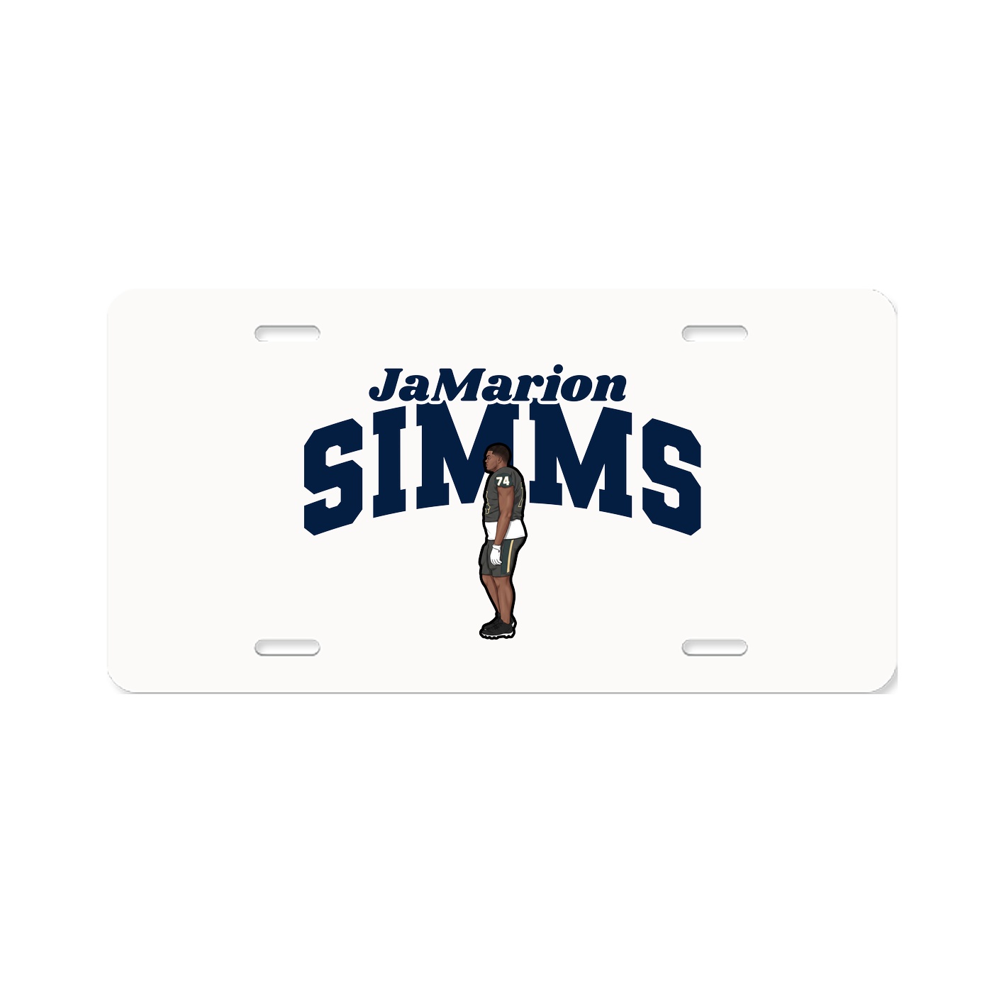 License Plate — Signature Arch in Classic