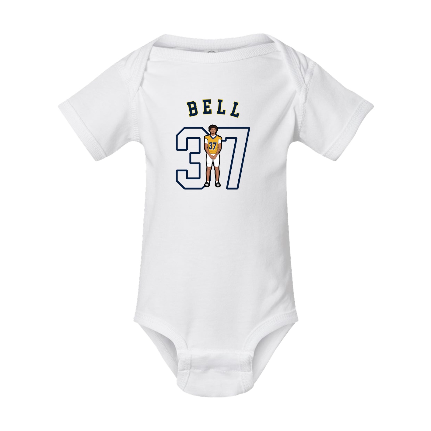 Baby Onesie — Shirsey Arch in White
