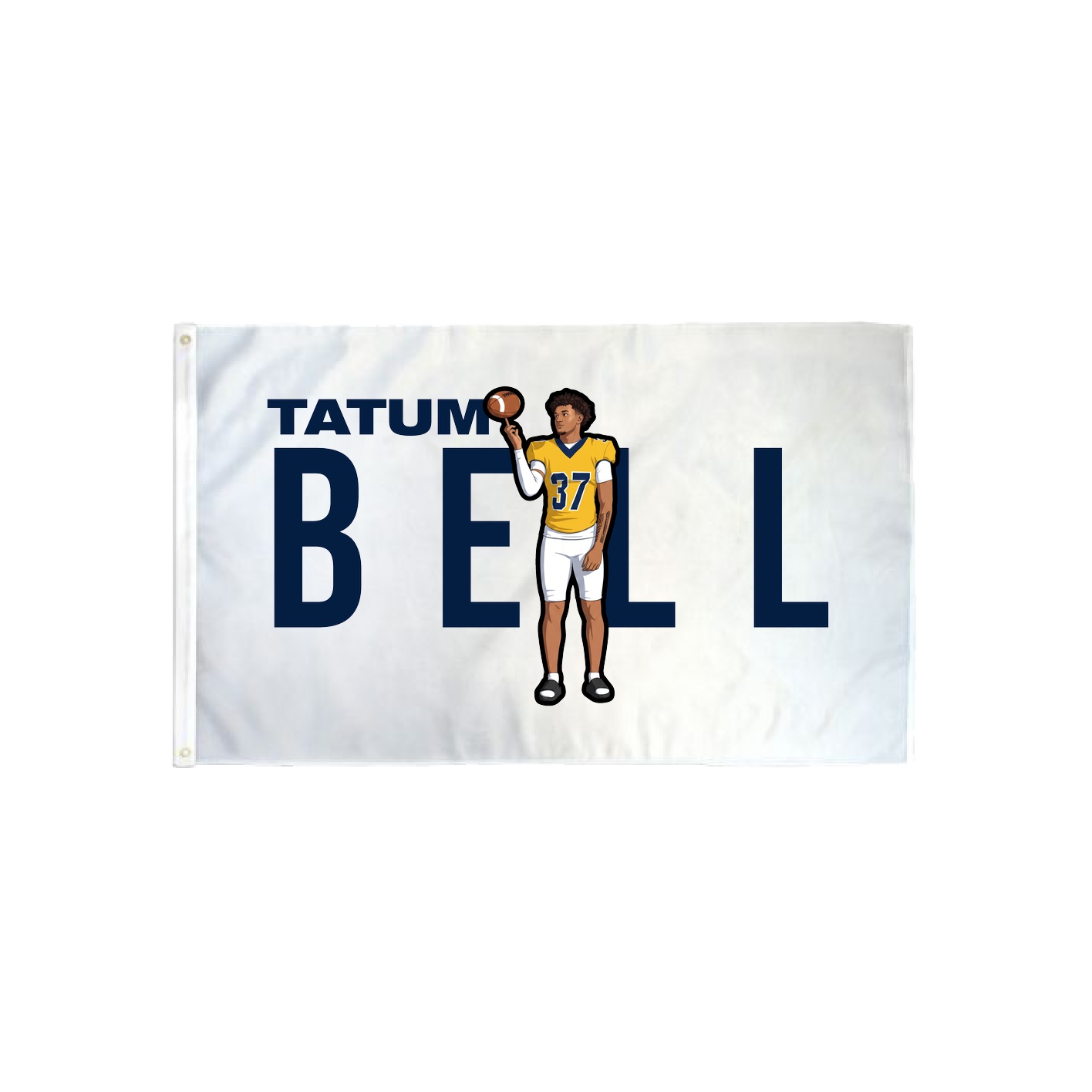 3x5 Flag — Player Name in Classic