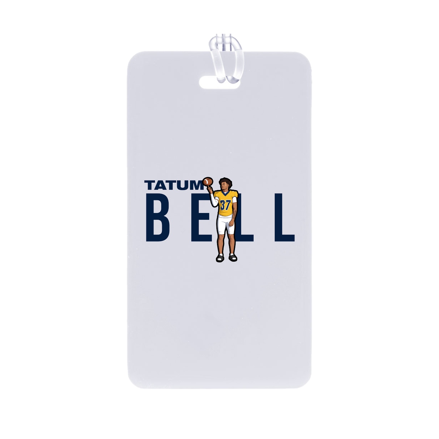 Bag Tag — Player Name in Classic