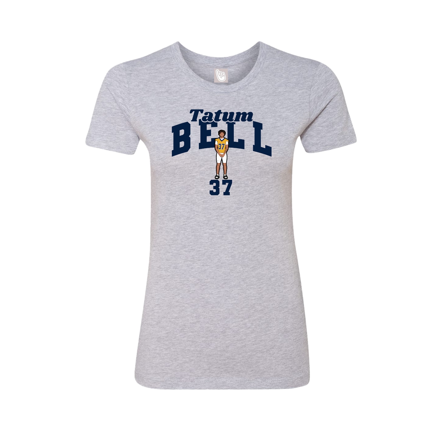 Womens Tee — Signature Arch in Grey