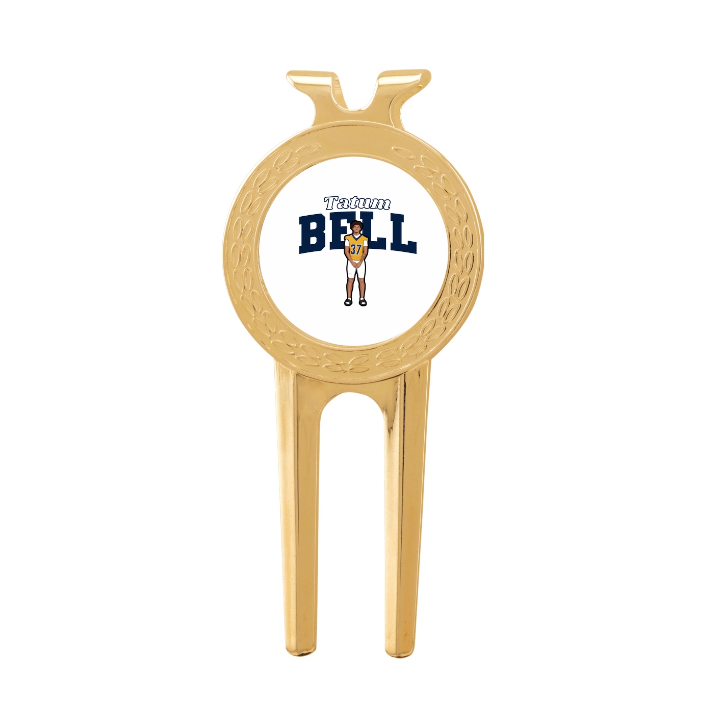 Divot Tool with Ball Marker — Name Arch in Classic