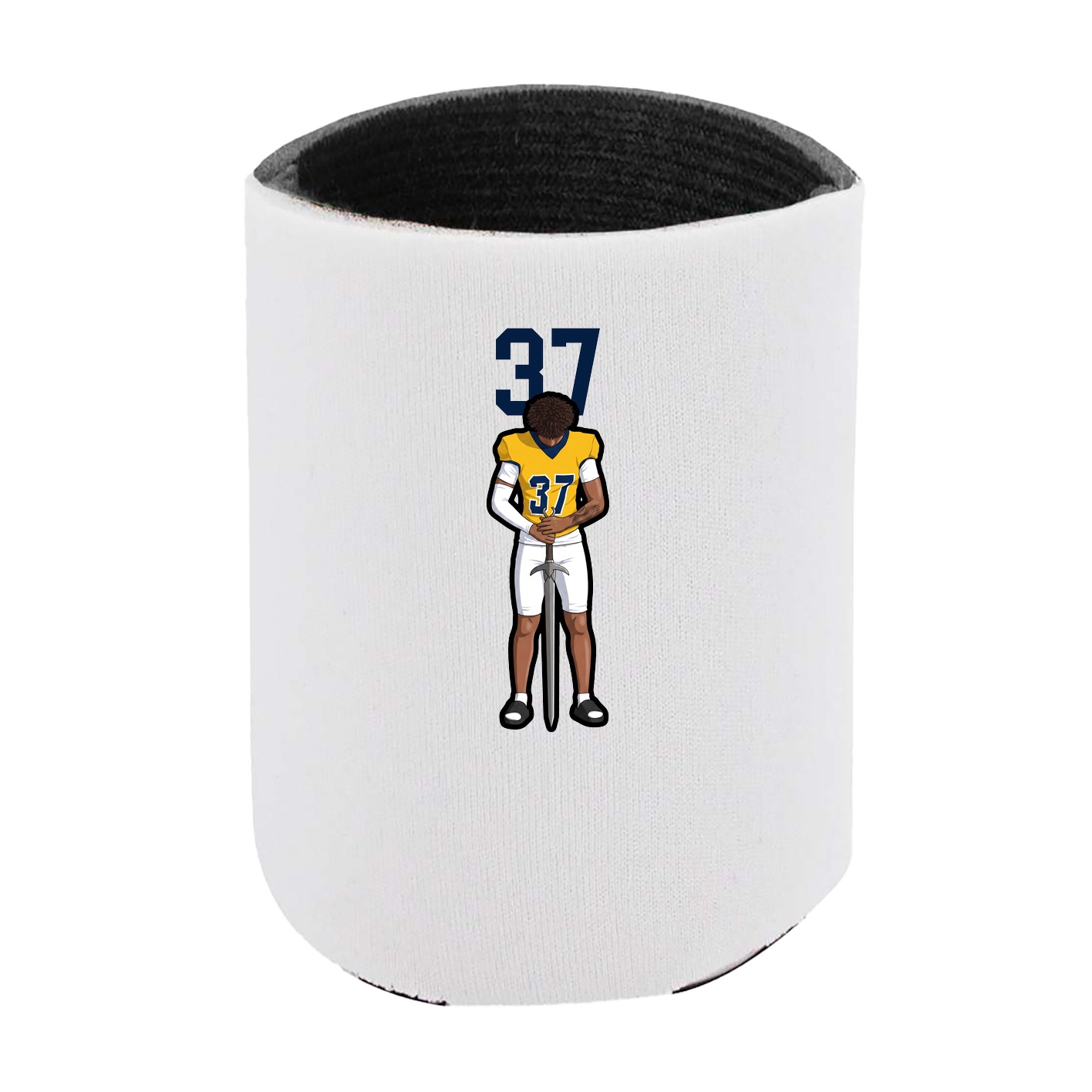 Can Holder — Number Top in White