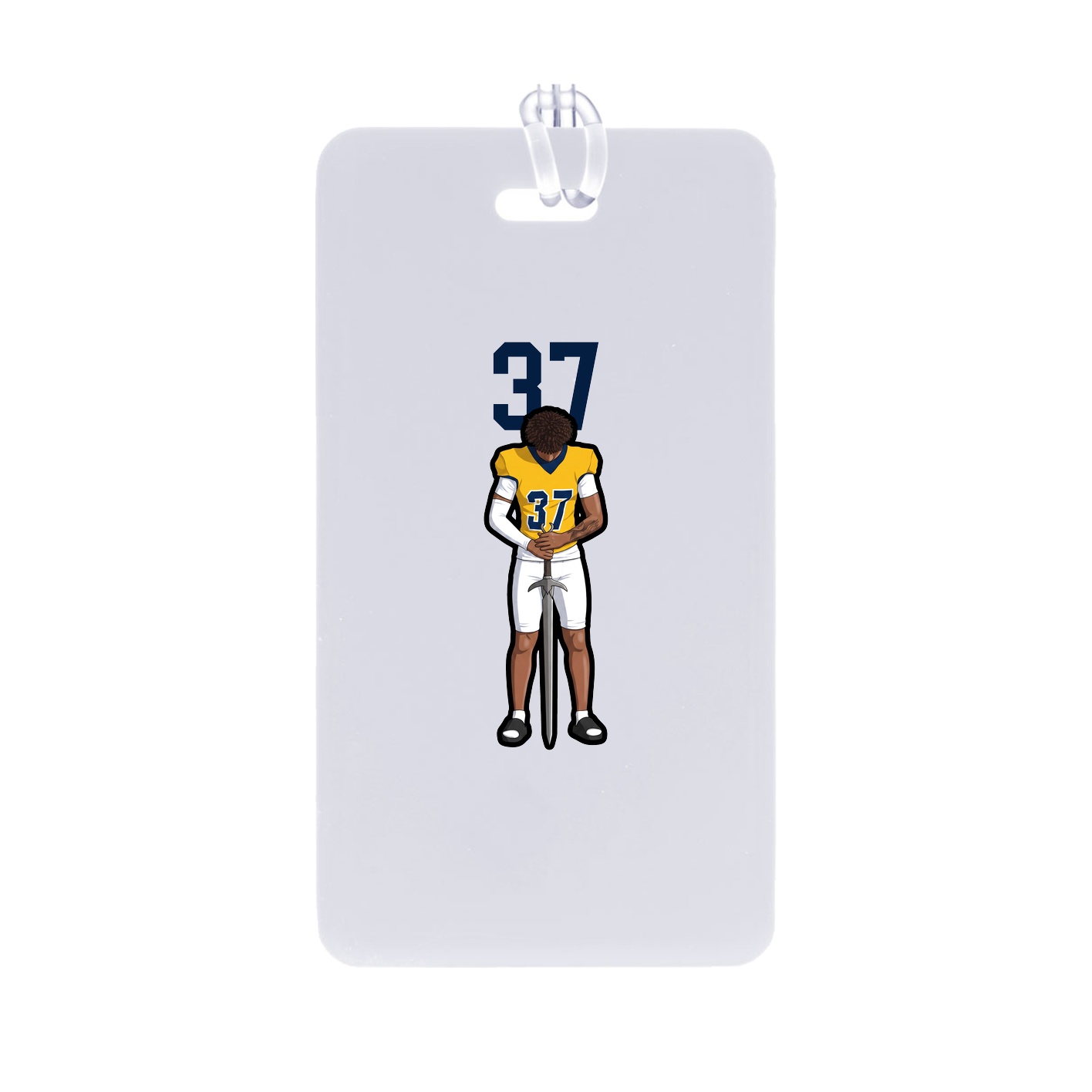 Bag Tag — Number Top in Classic