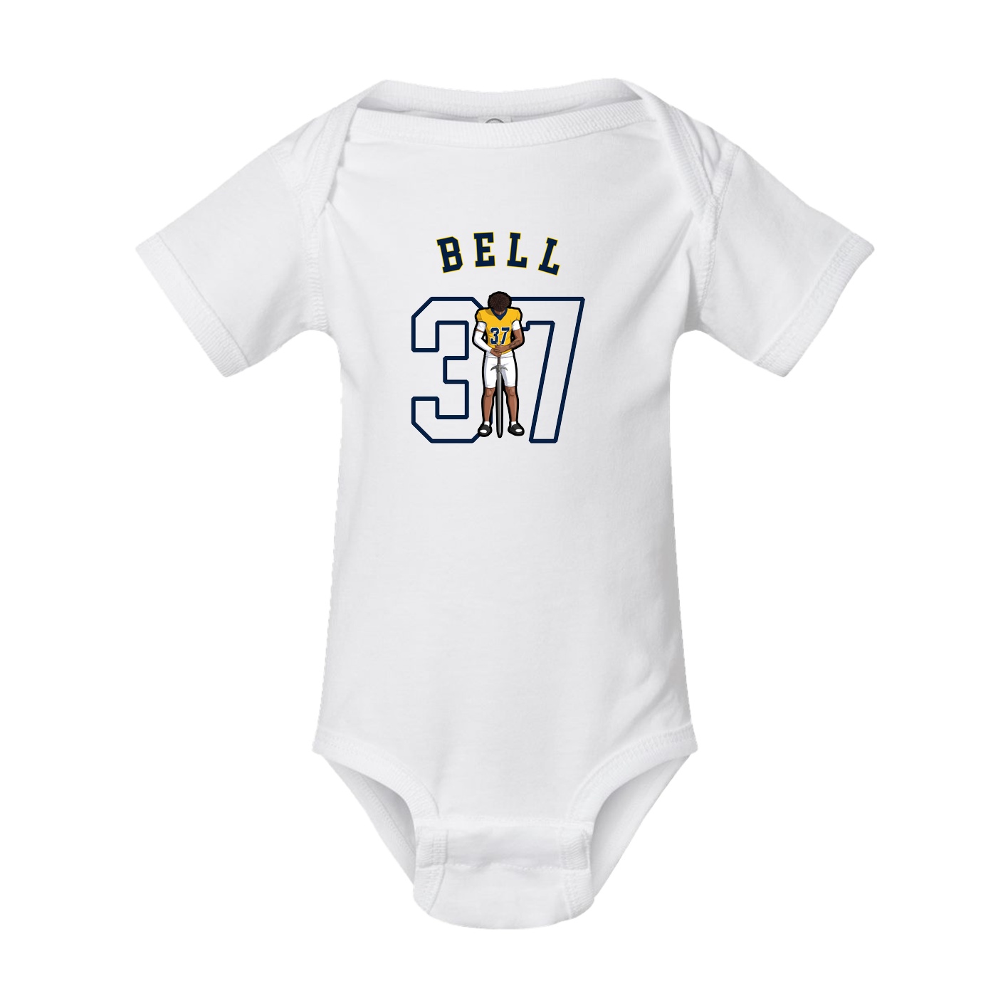 Baby Onesie — Shirsey Arch in White