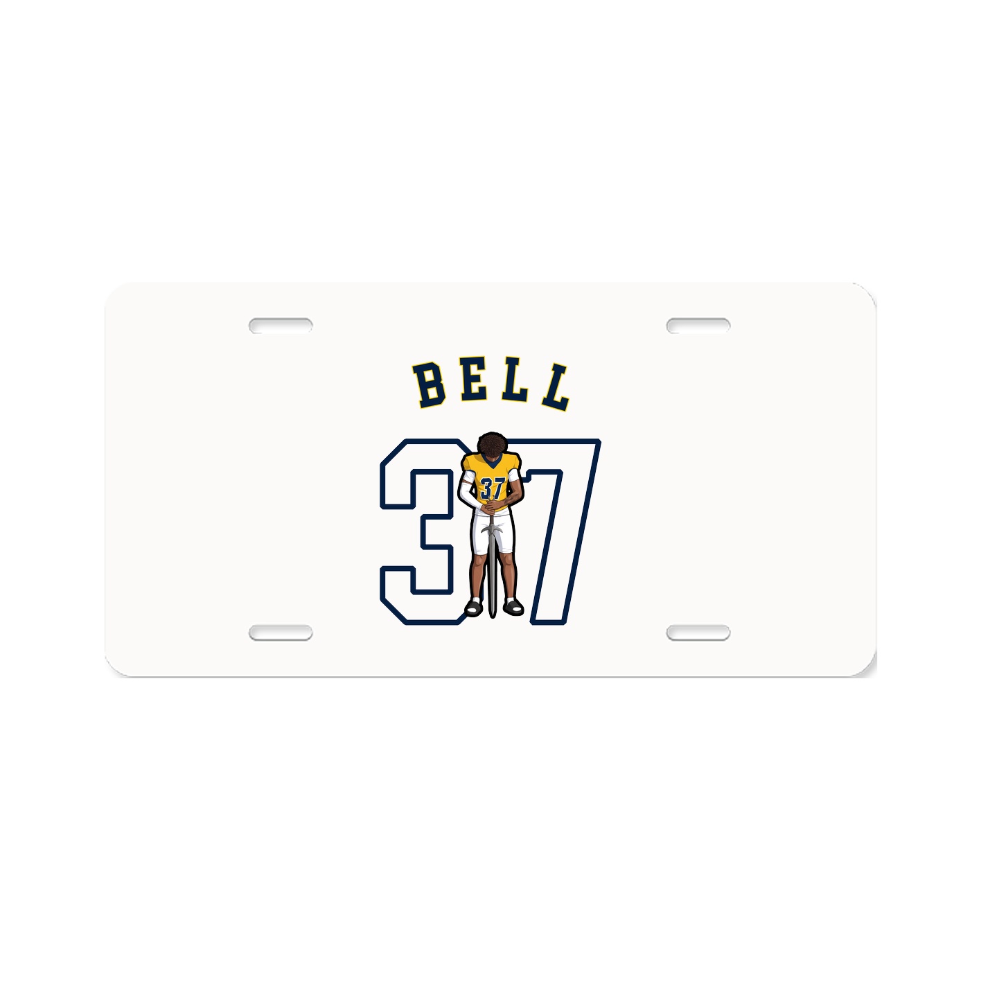 License Plate — Shirsey Arch in Classic