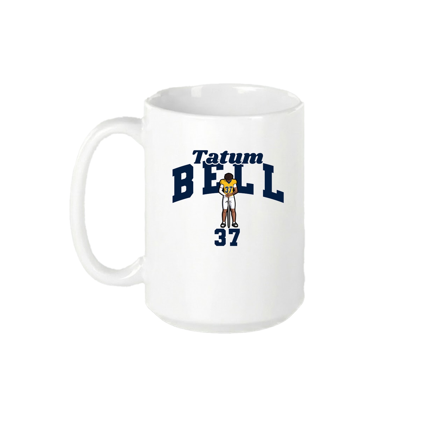 15oz Coffee Mug — Signature Arch in White
