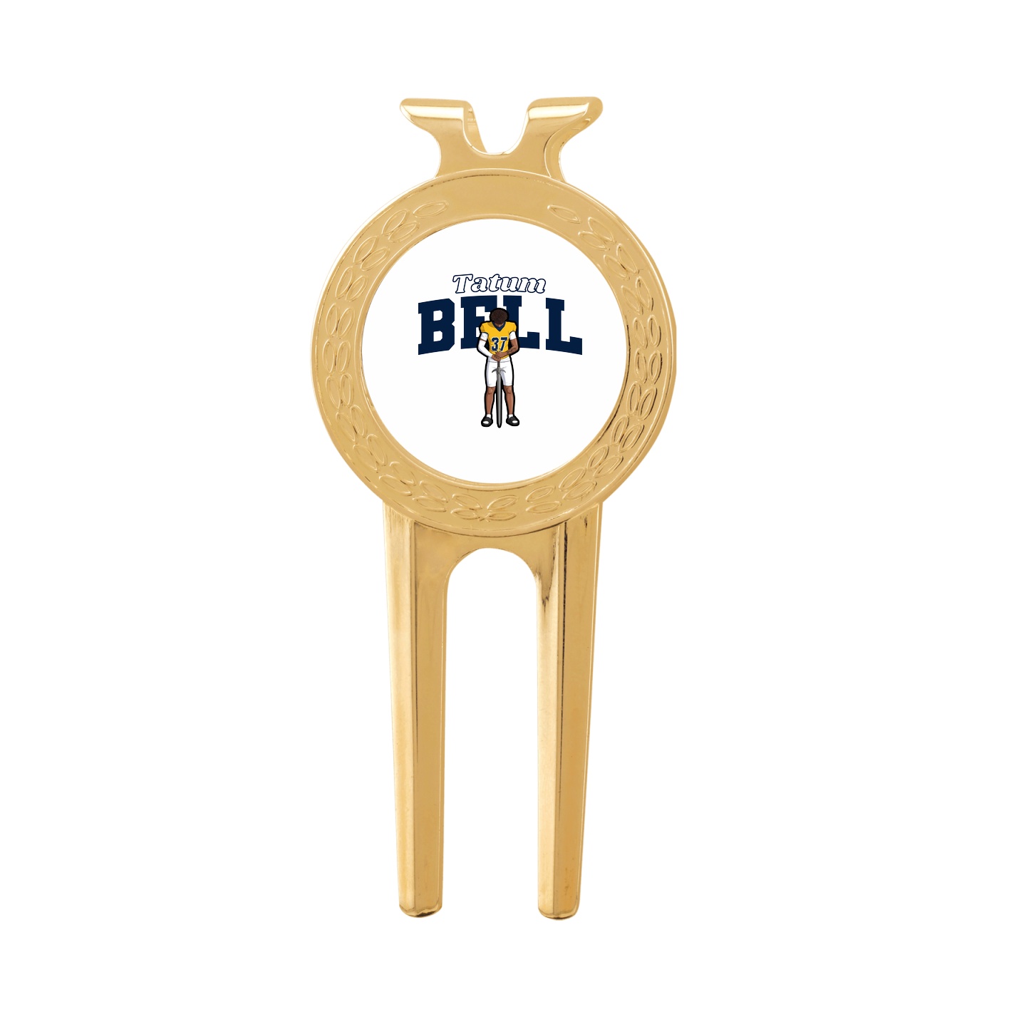 Divot Tool with Ball Marker — Name Arch in Classic