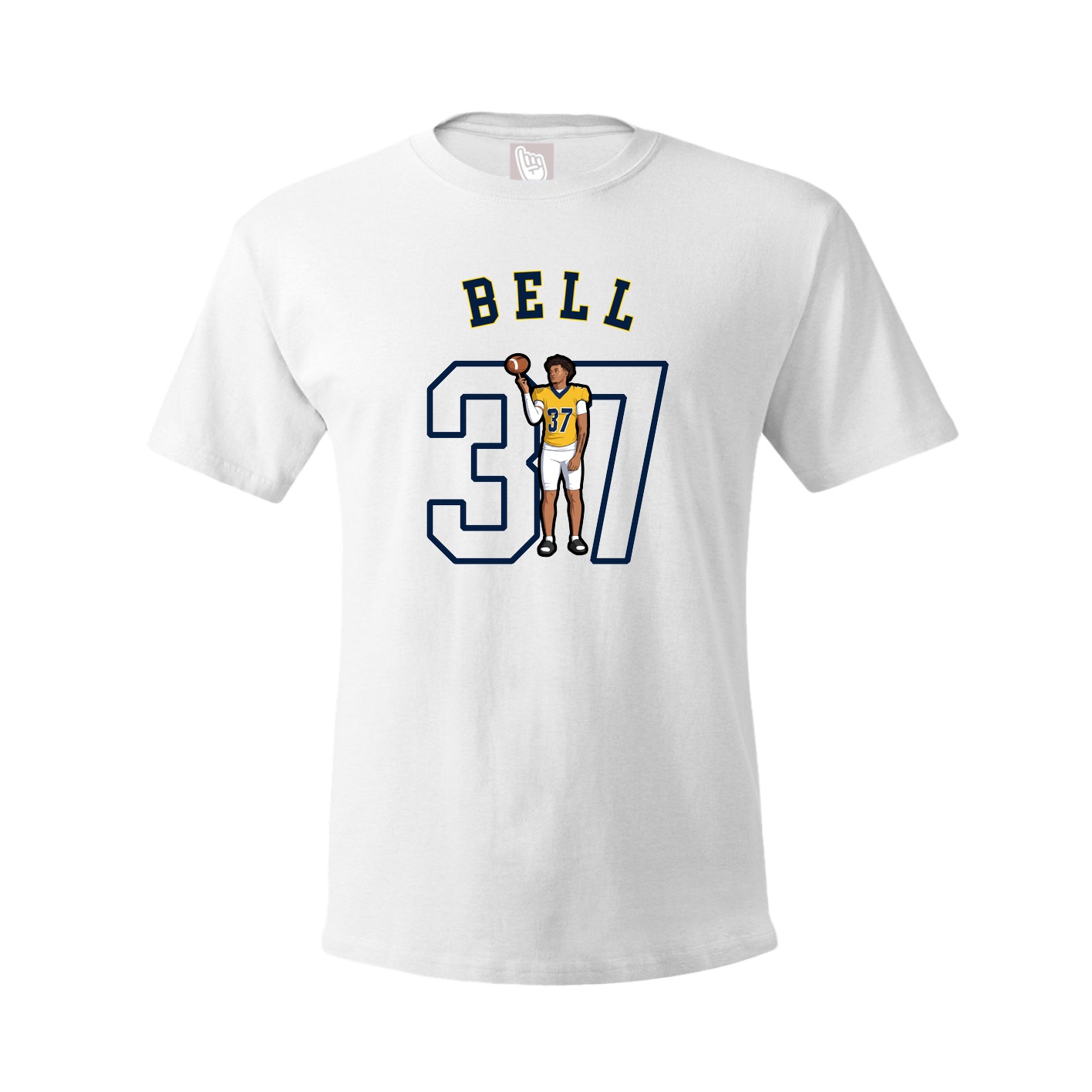 Youth Tee — Shirsey Arch in White