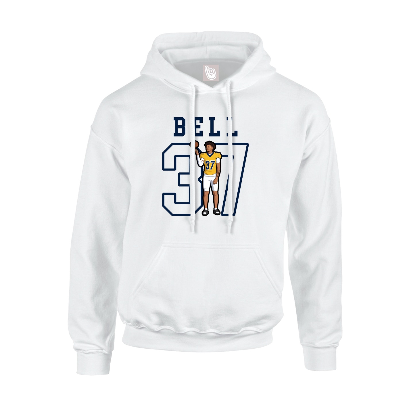 Youth Hoodie — Shirsey in White