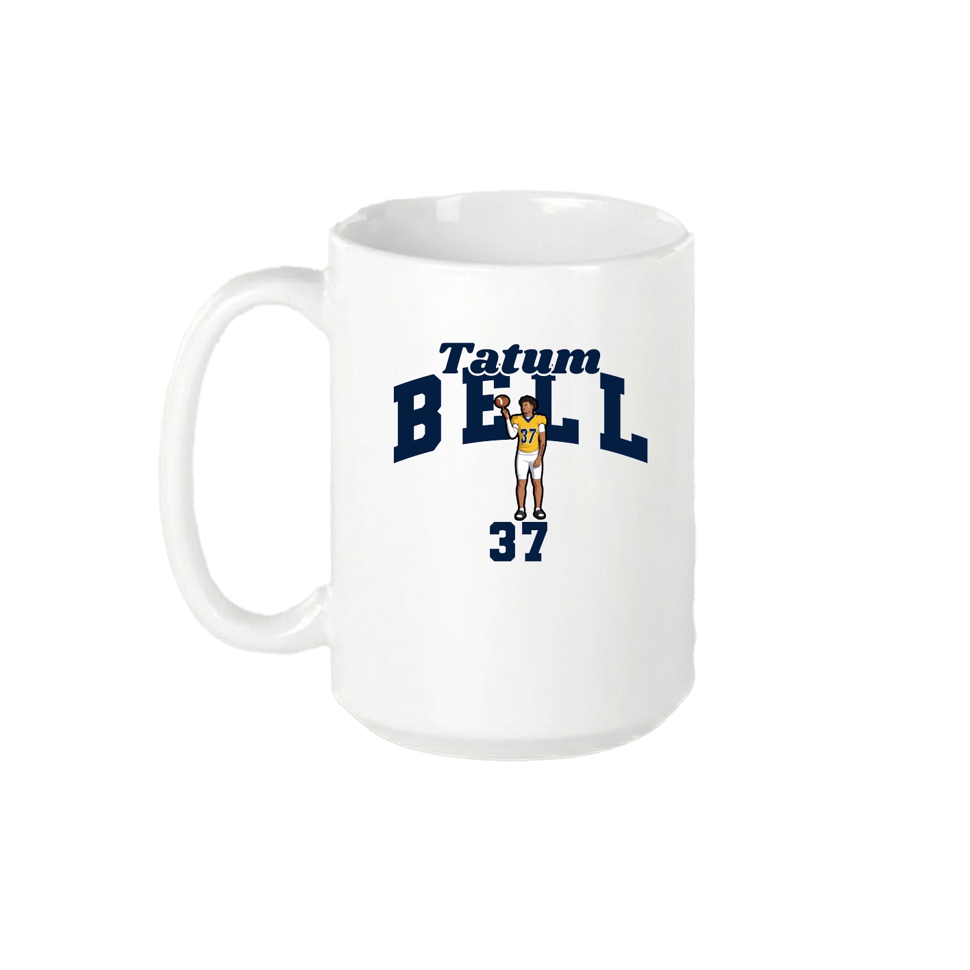 15oz Coffee Mug — Signature Arch in White