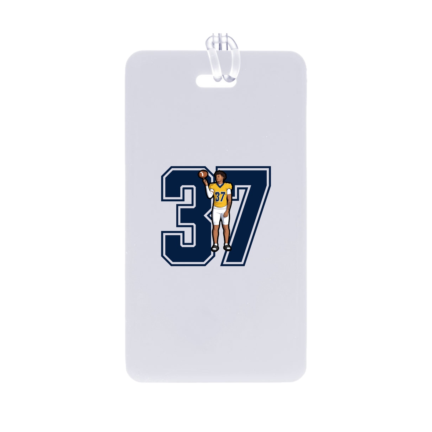 Bag Tag — Number in Classic