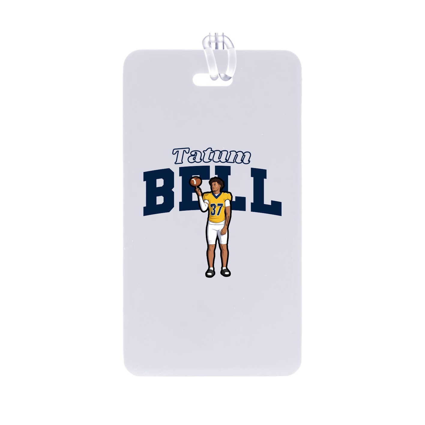 Bag Tag — Name Arch in Classic