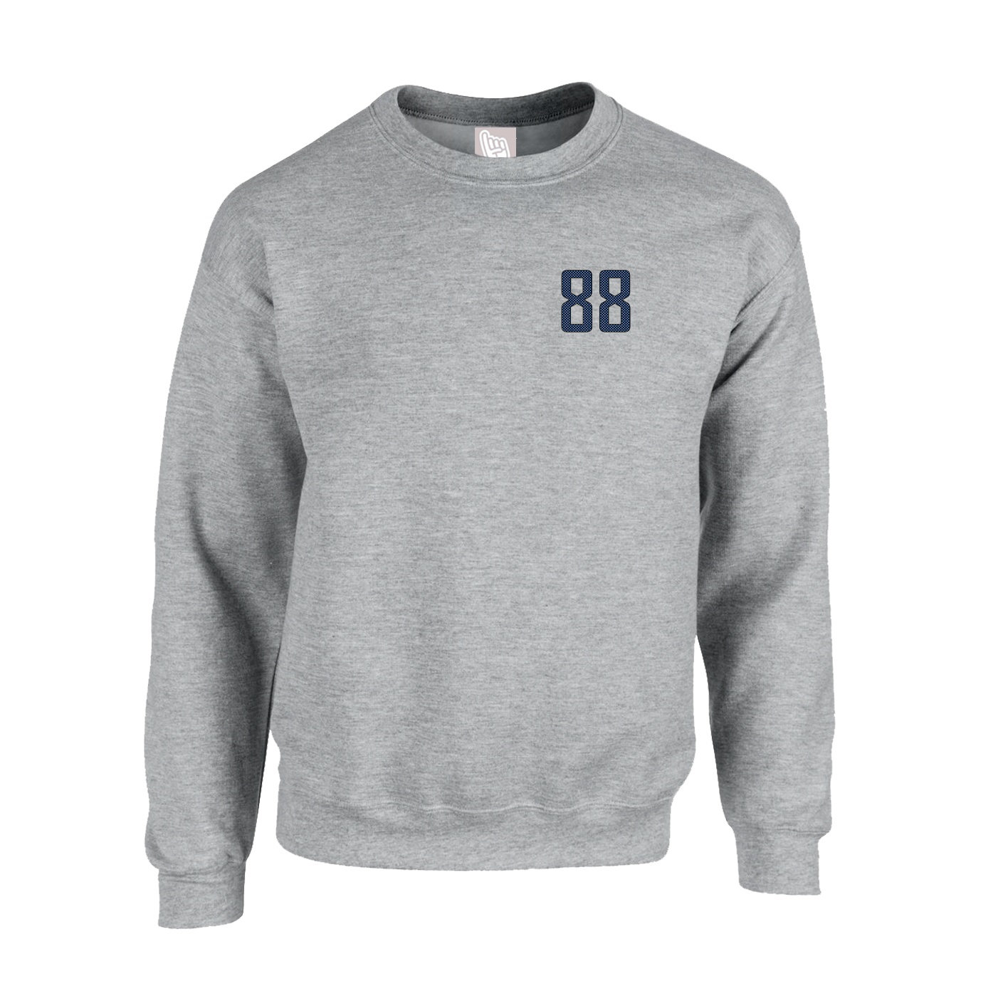 Fleece Crew — Front Shirsy in Grey