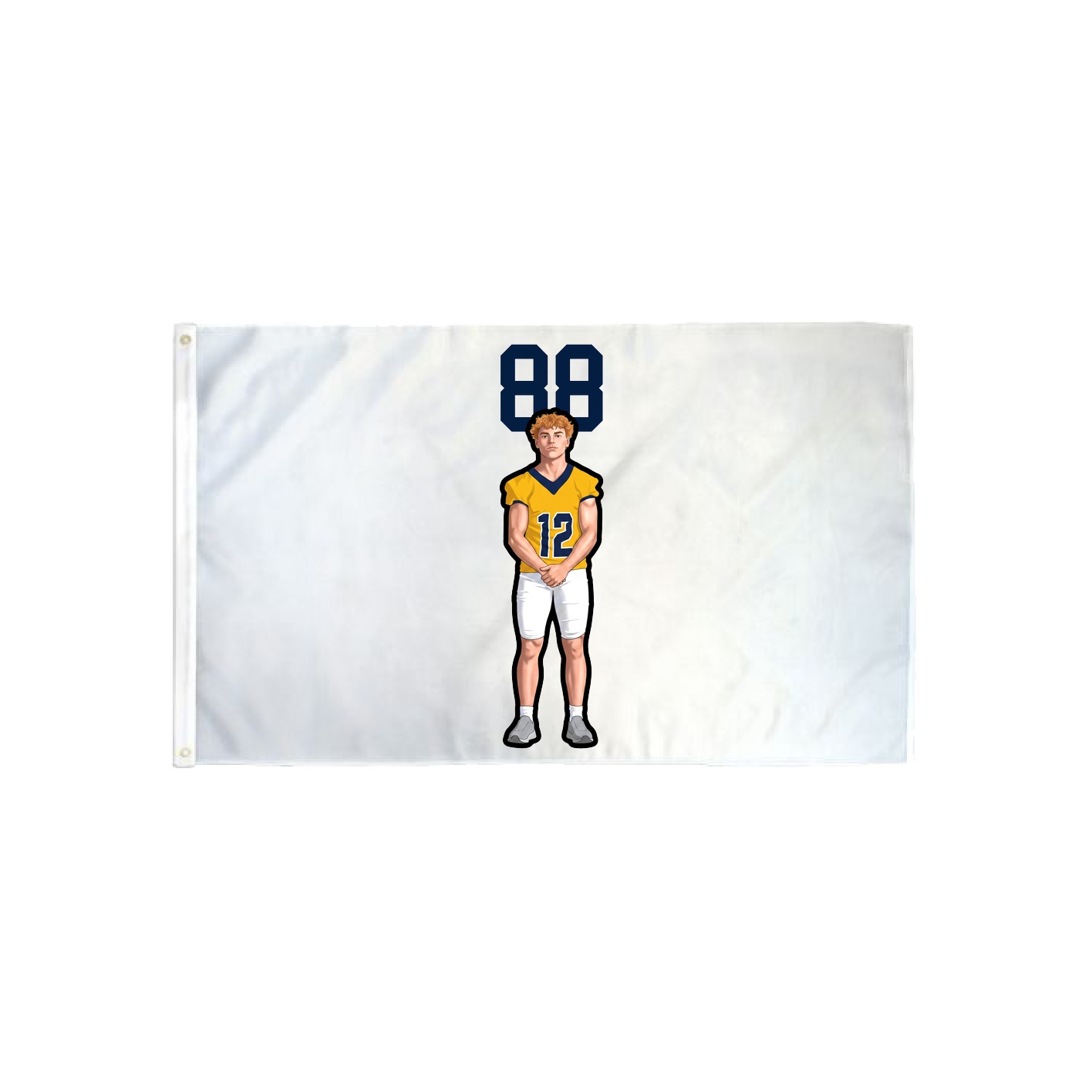 3x5 Flag — Number Top in Classic