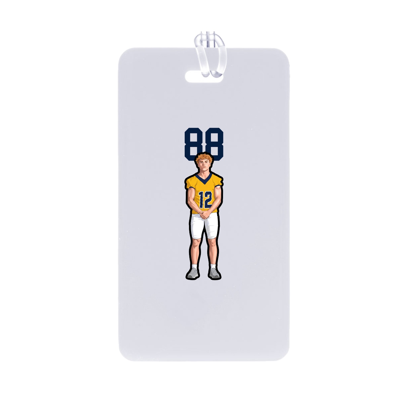Bag Tag — Number Top in Classic