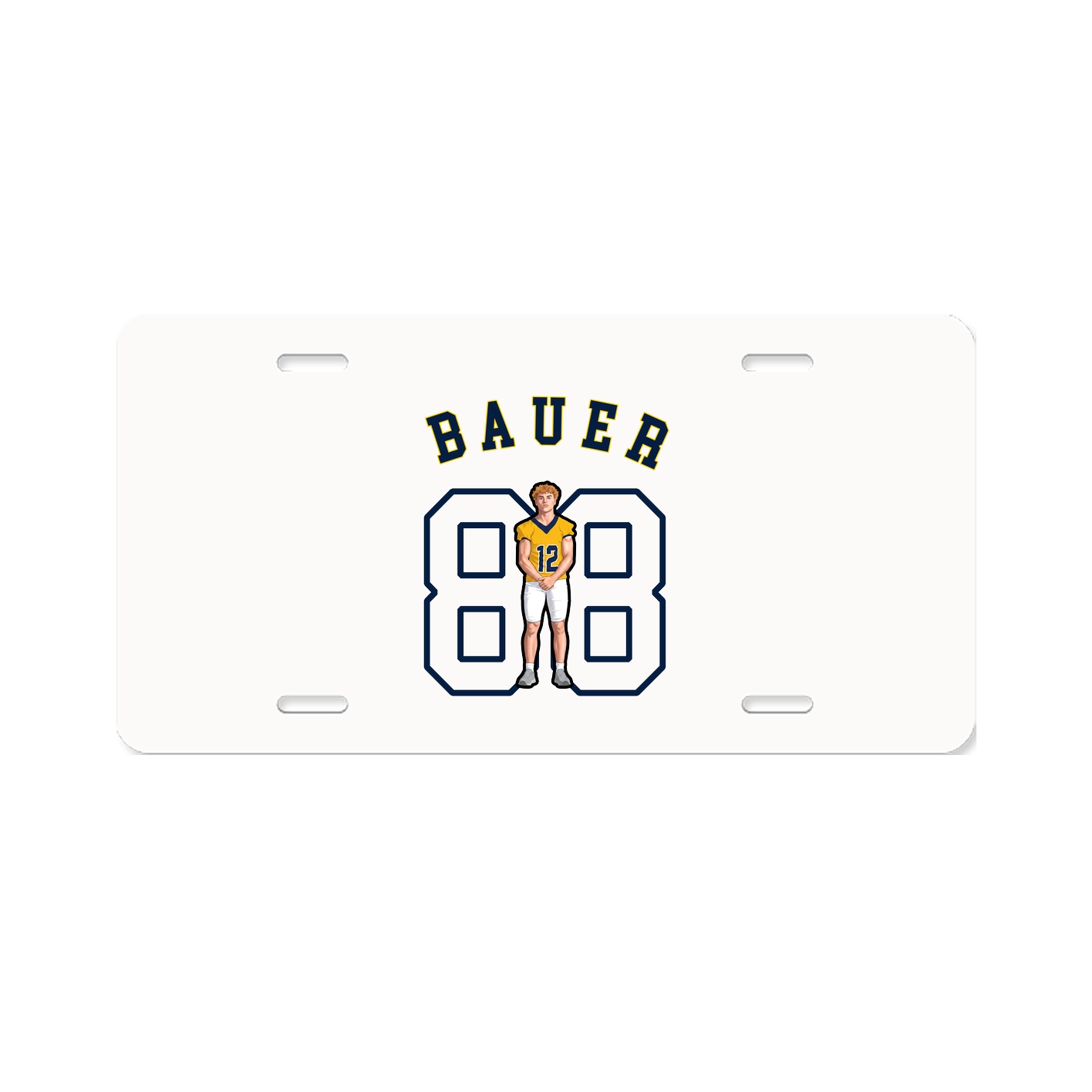 License Plate — Shirsey Arch in Classic