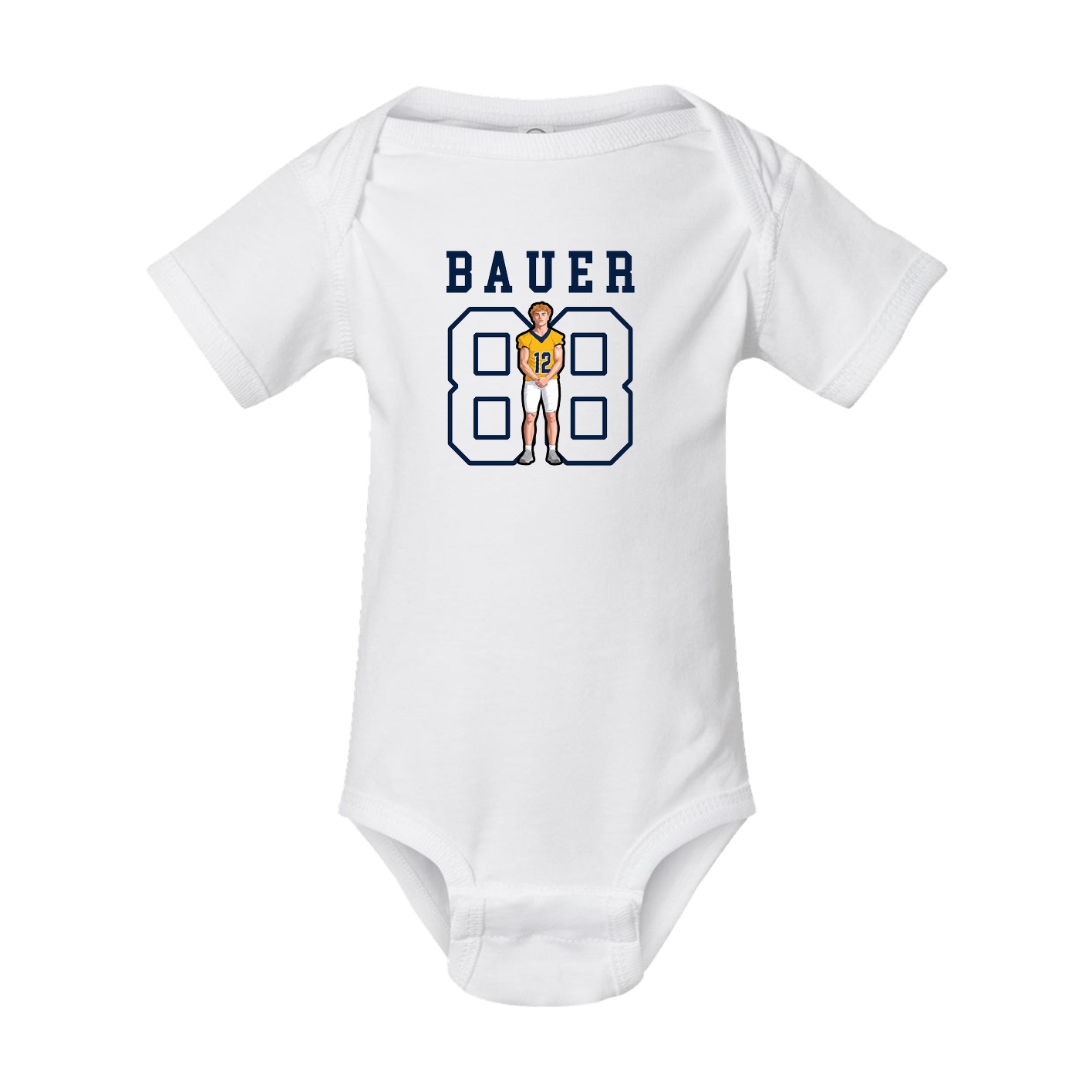 Baby Onesie — Shirsey in White