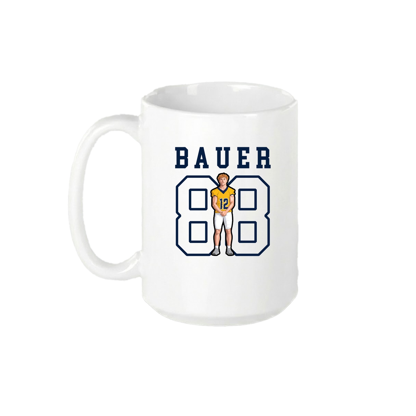 15oz Coffee Mug — Shirsey in White