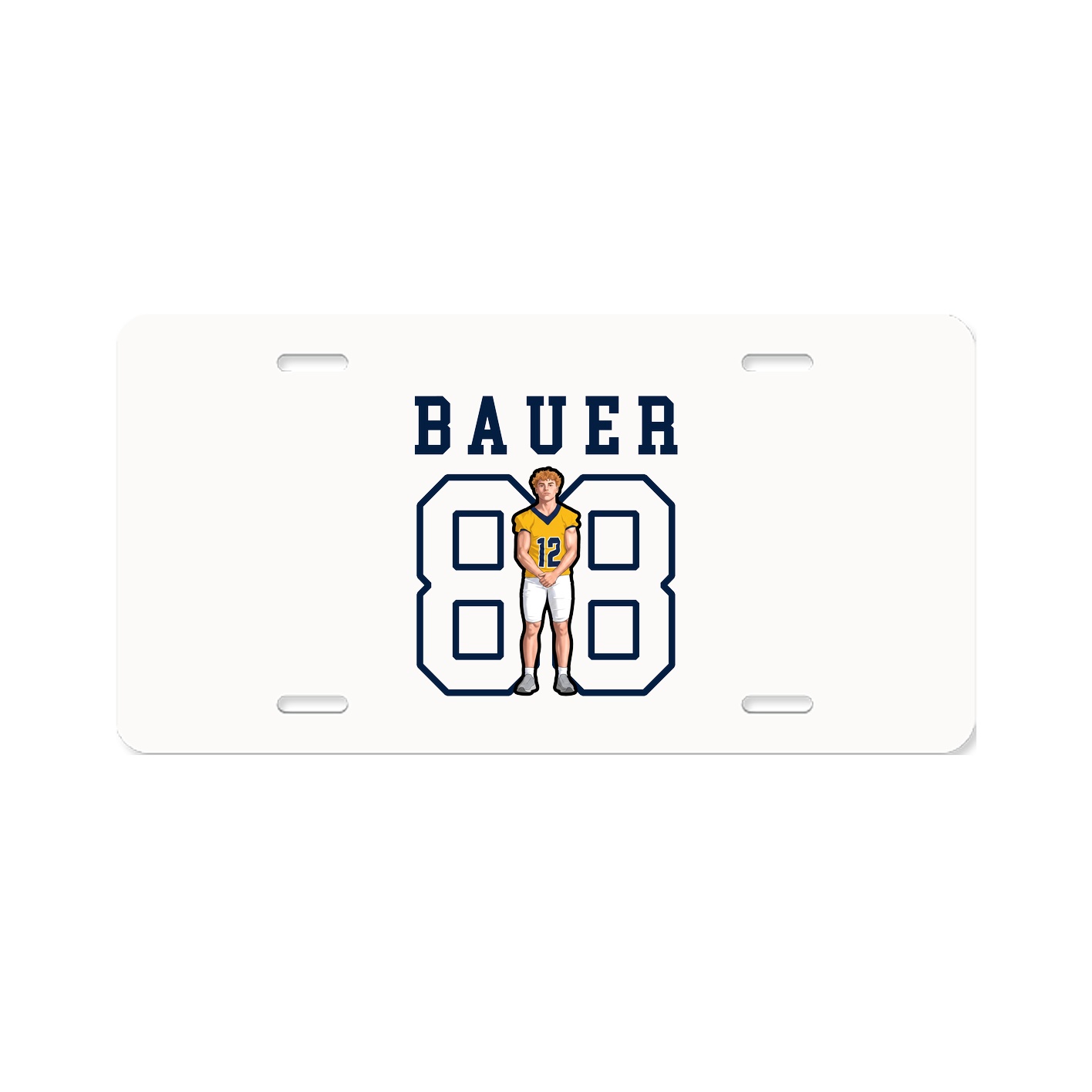 License Plate — Shirsey in Classic