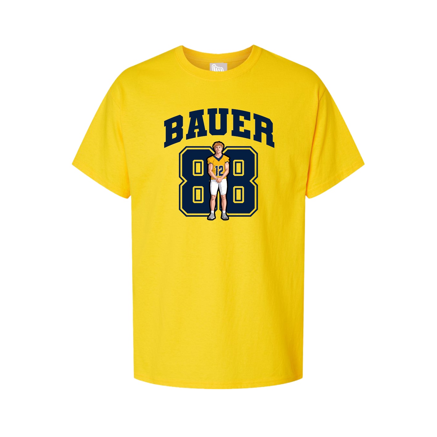 Tee — Number in Gold