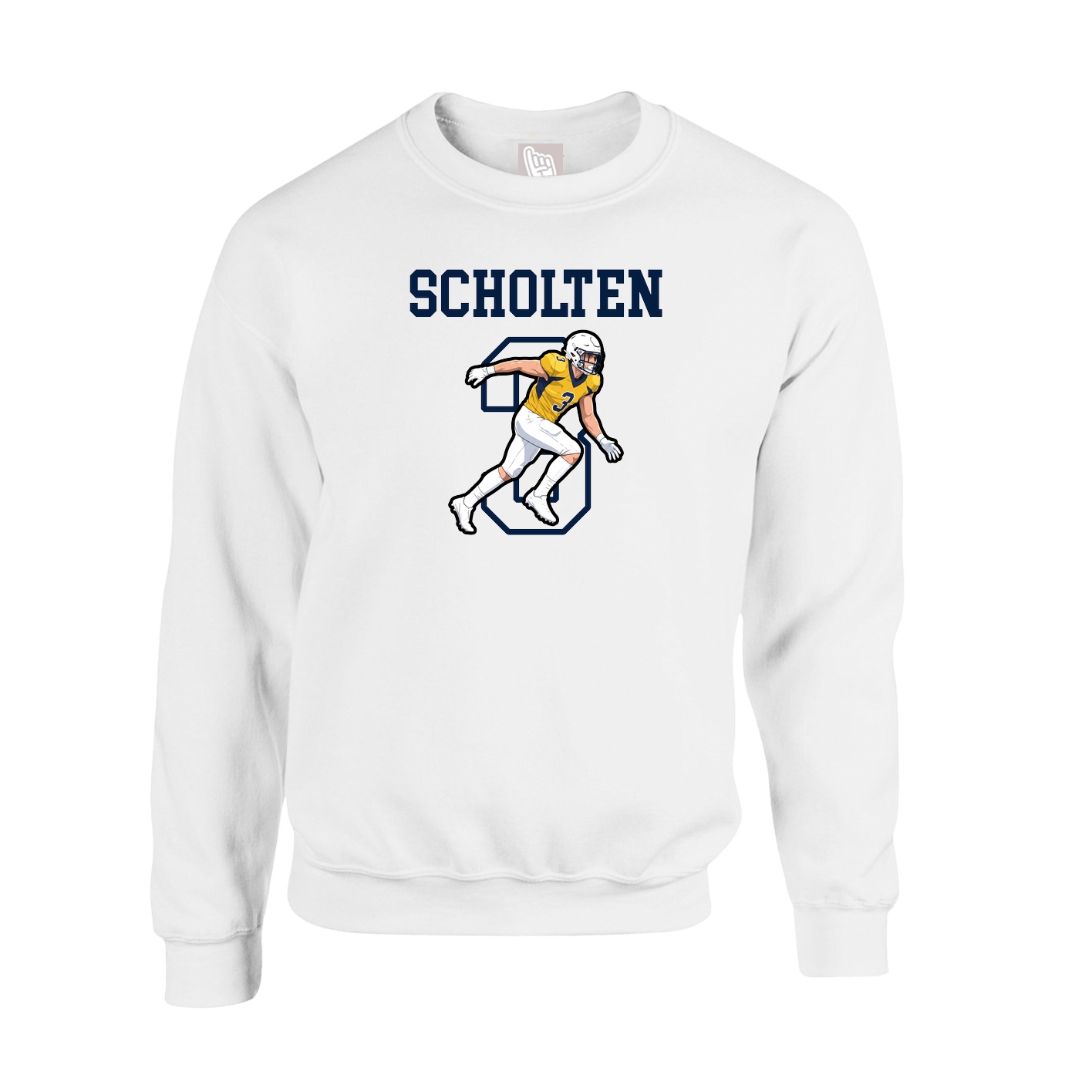 Fleece Crew — Shirsey in White