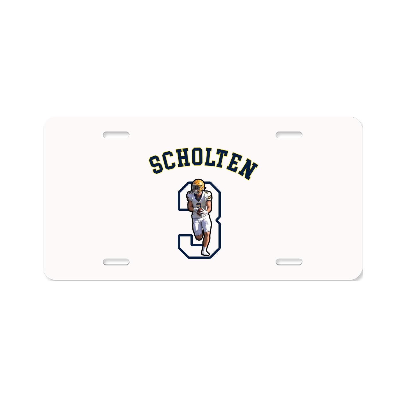 License Plate — Shirsey Arch in Classic