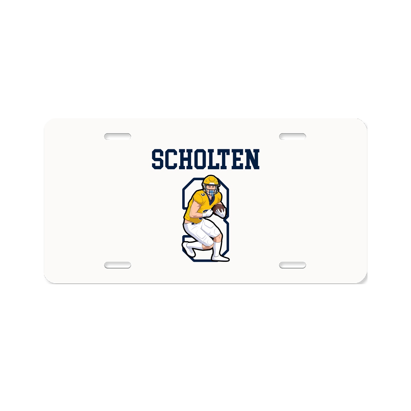 License Plate — Shirsey in Classic