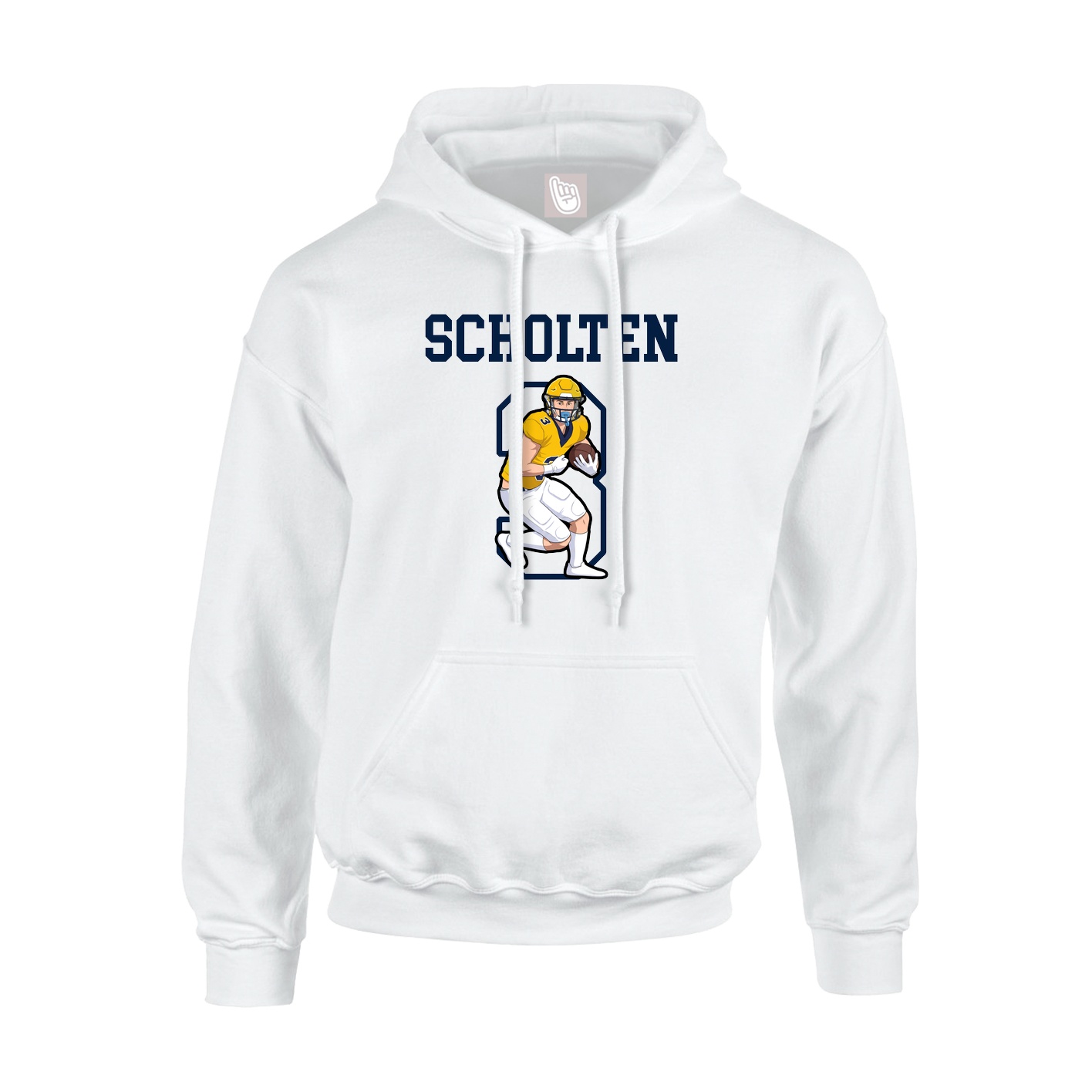 Youth Hoodie — Shirsey in White