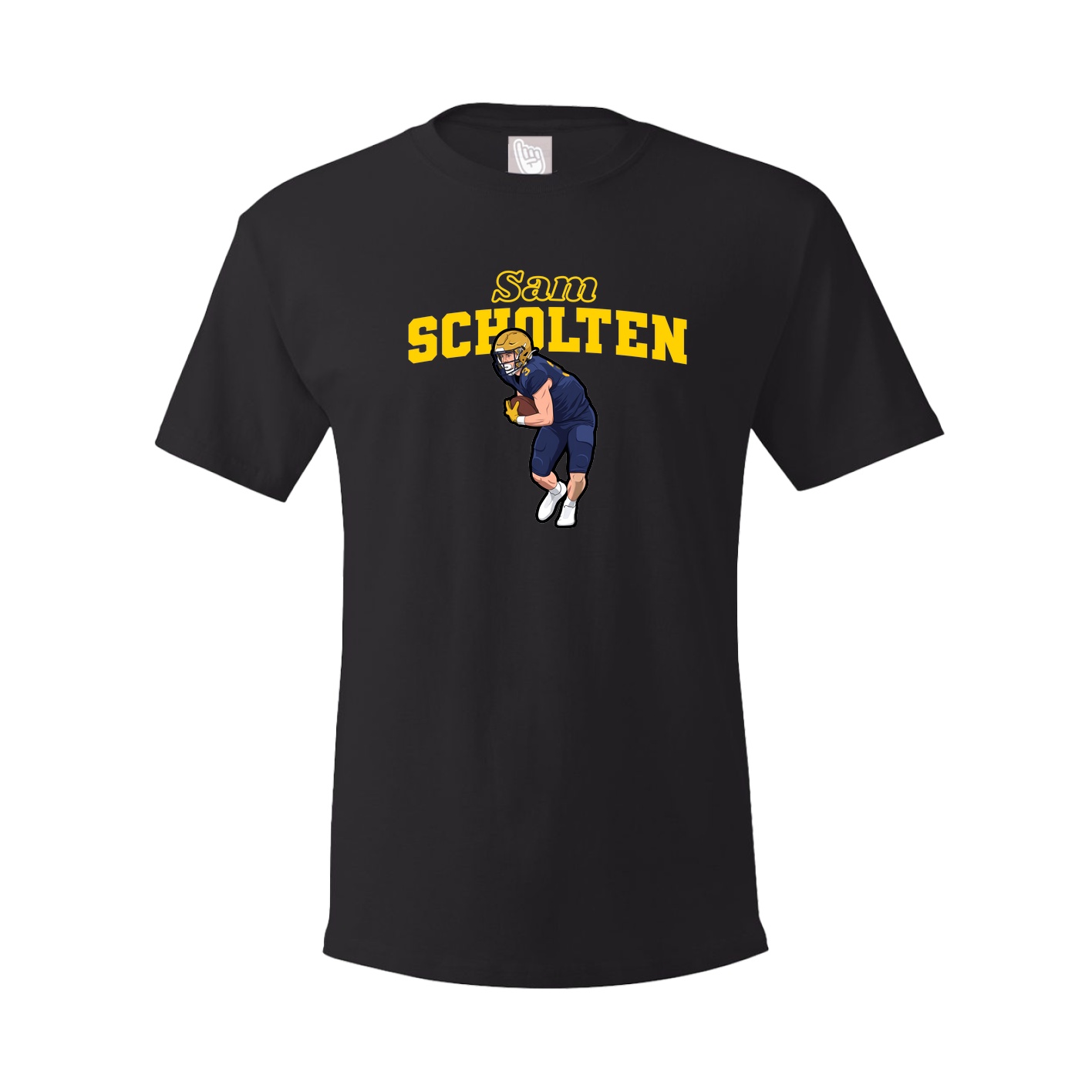 Youth Tee — Name Arch in Black