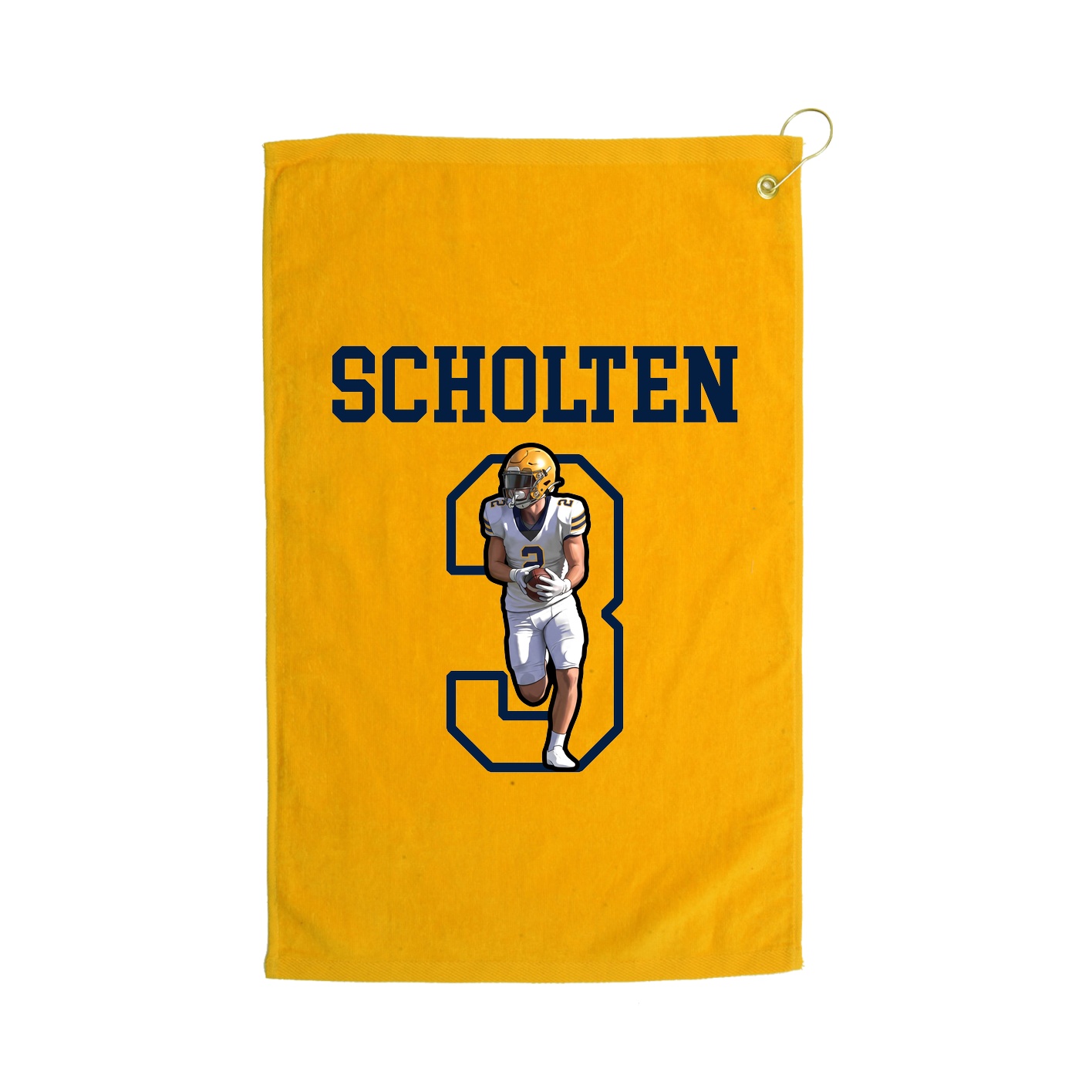 Golf Towel — Shirsey in Gold